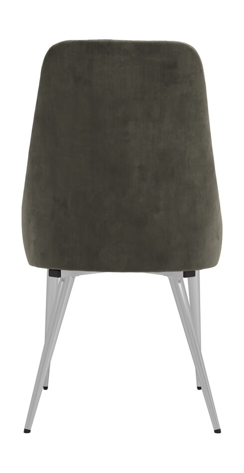 Cabianca Fabric Curved Back Side Chair