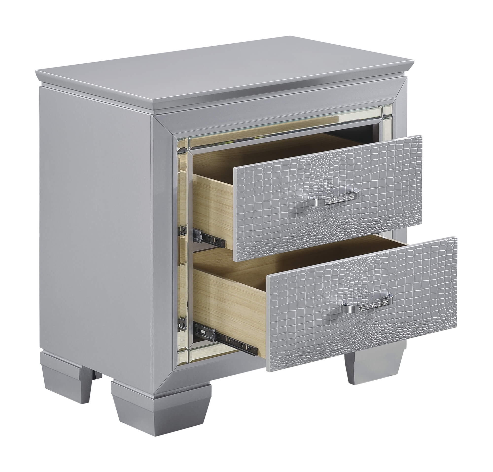 Allura Nightstand w/ LED Under-light