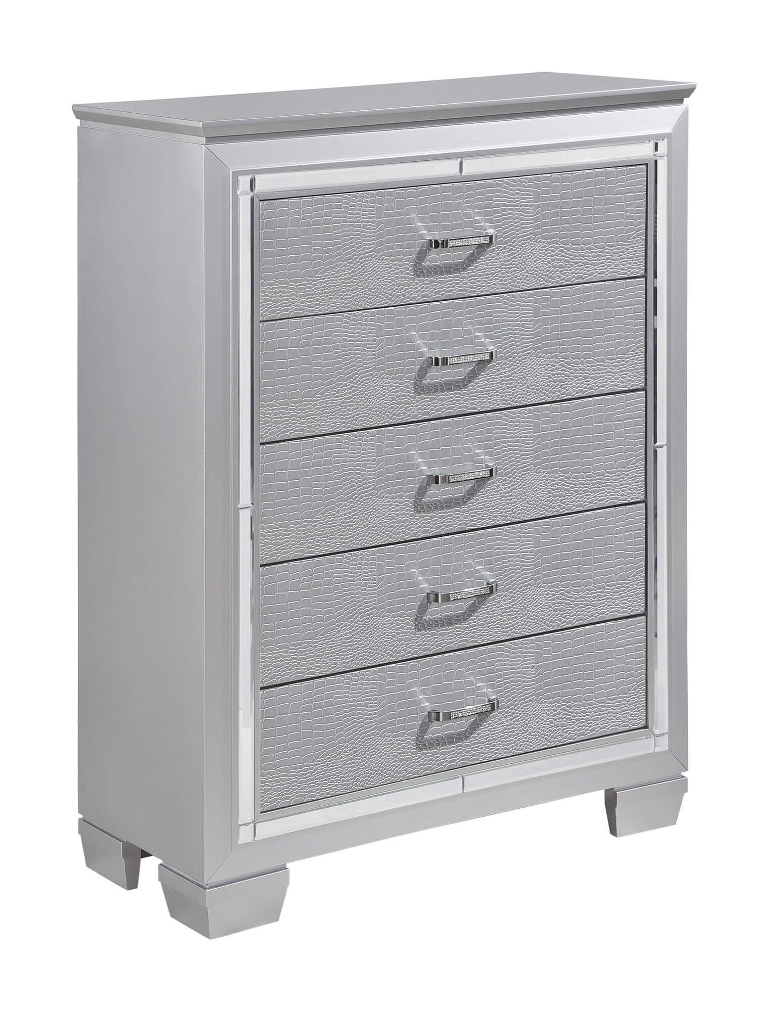 Allura Leatherette/Faux Alligator Chest