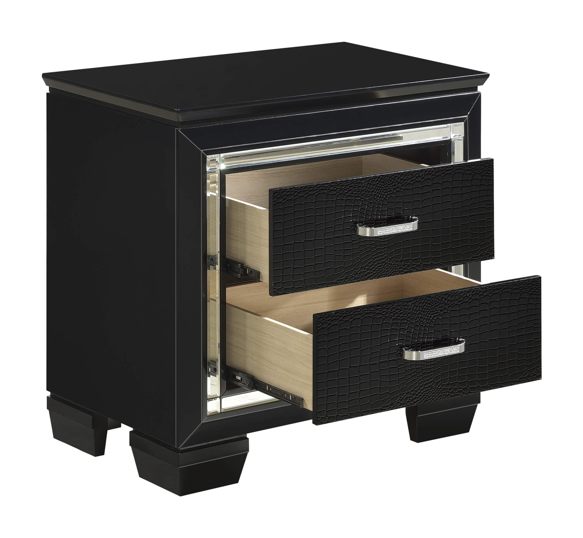 Allura LED Panel Bedroom Set