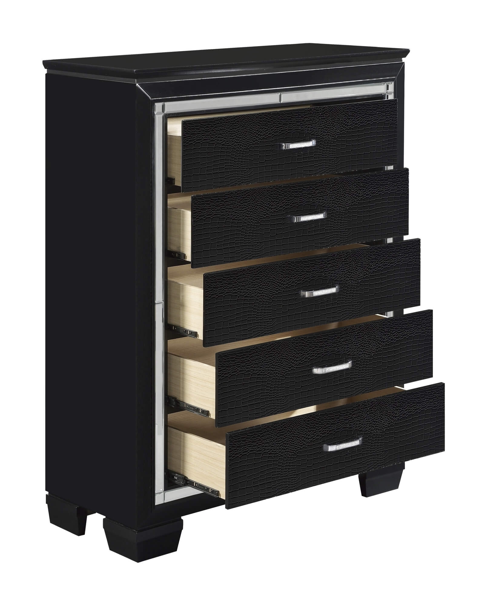 Allura Leatherette/Faux Alligator Chest