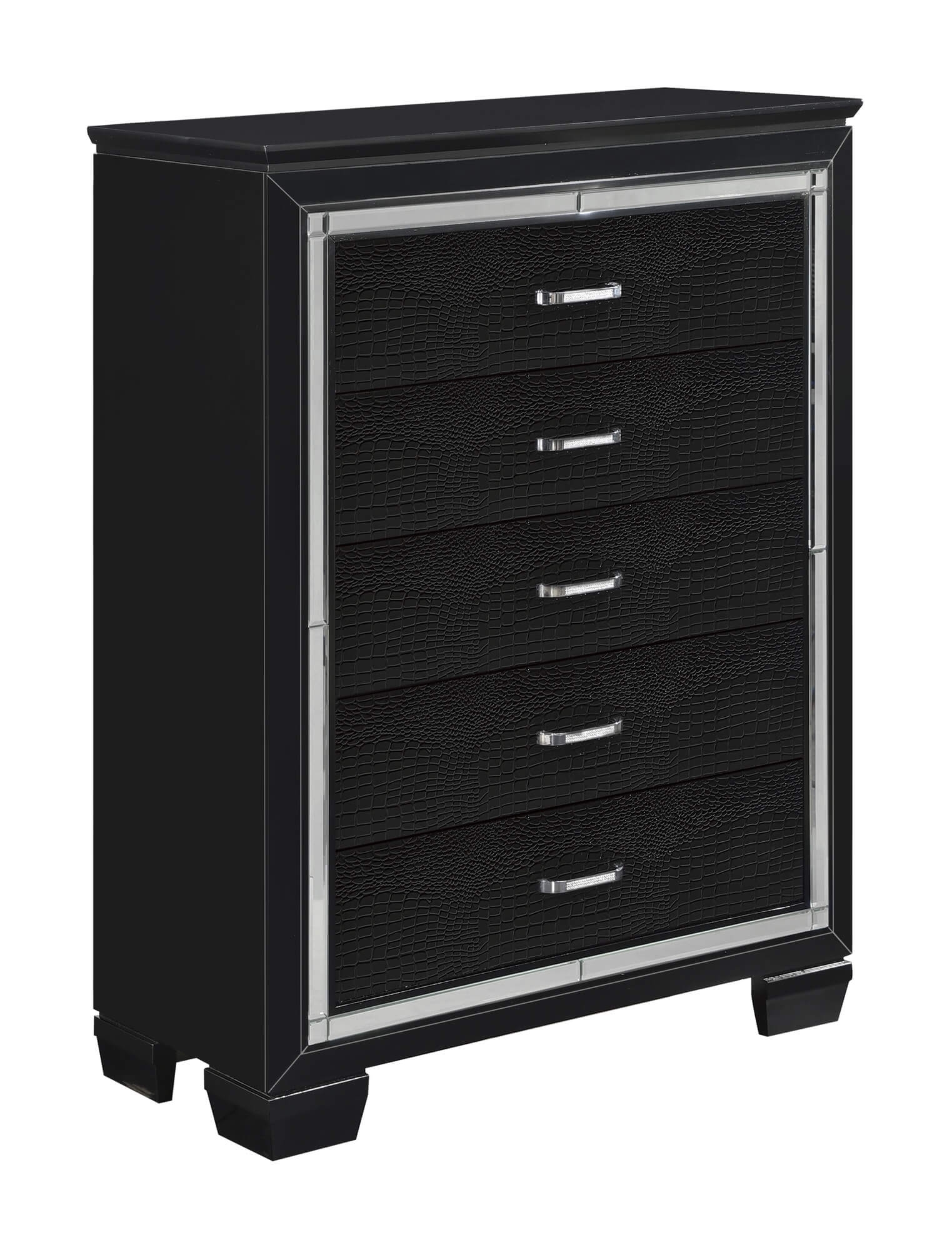 Allura Leatherette/Faux Alligator Chest