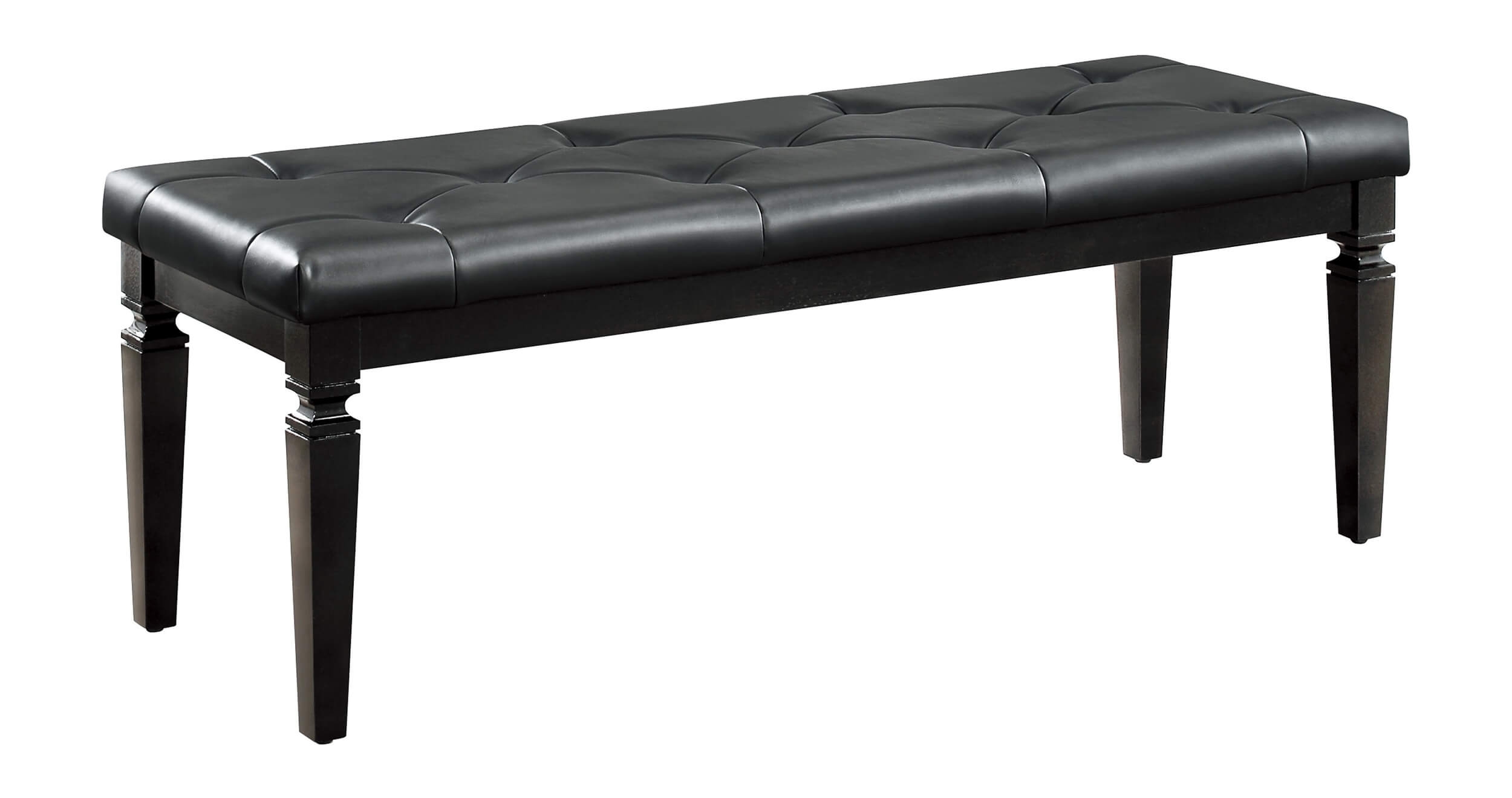 Allura Leatherette/Faux Alligator LED Panel Bedroom Set