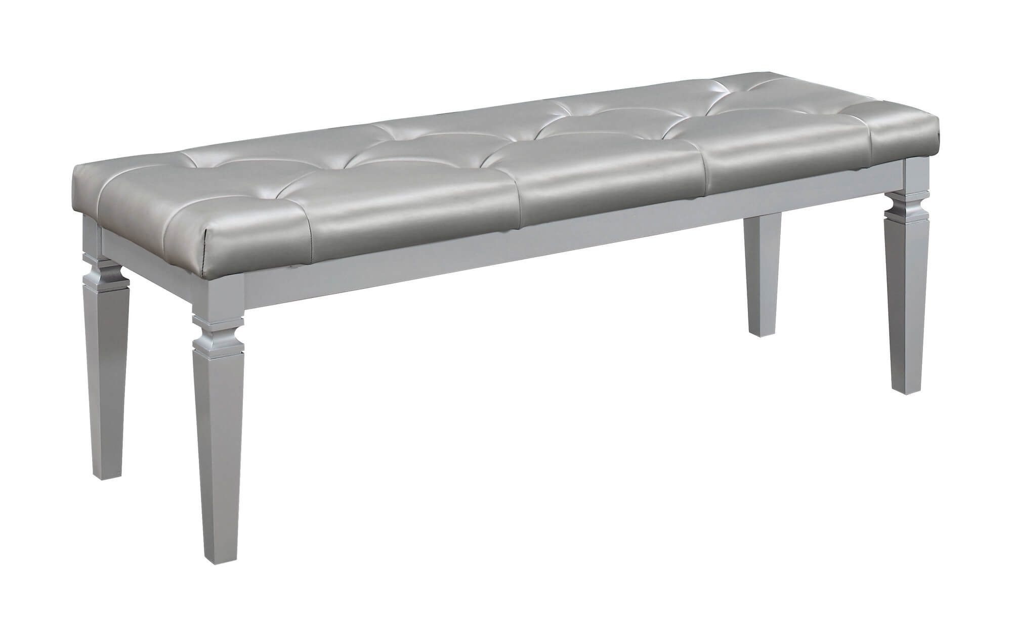 Allura Leatherette Bench - Thumbnail 2
