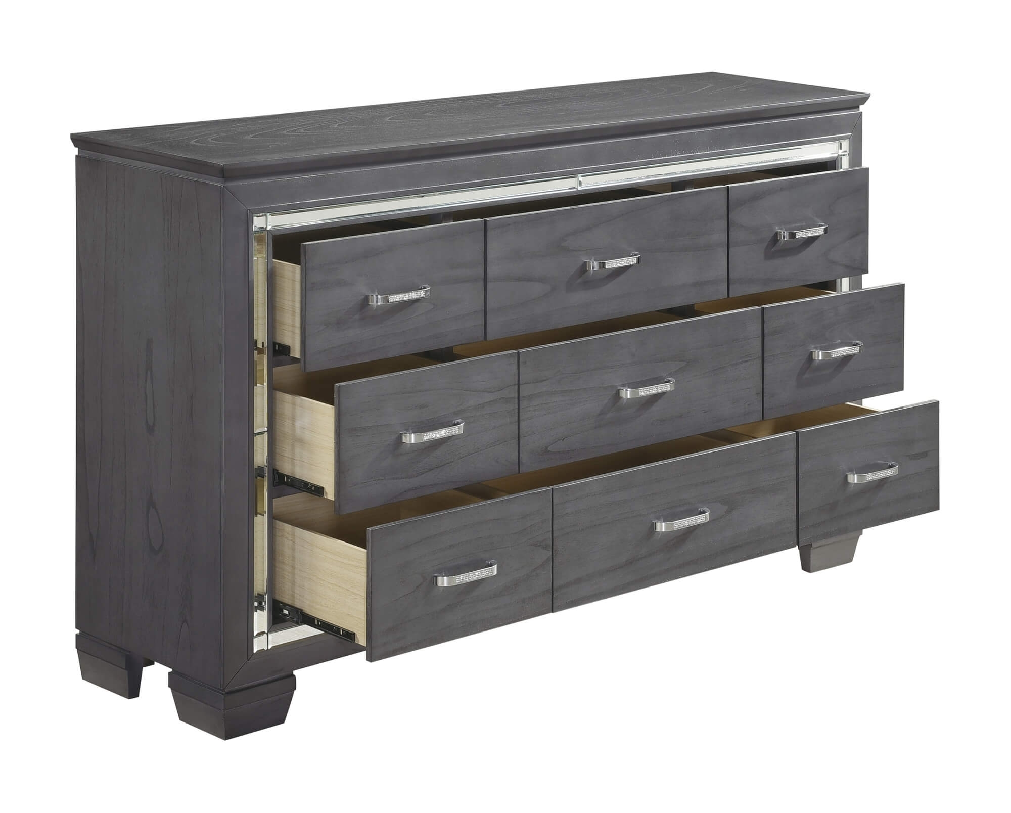 Allura Wood Veneer Dresser