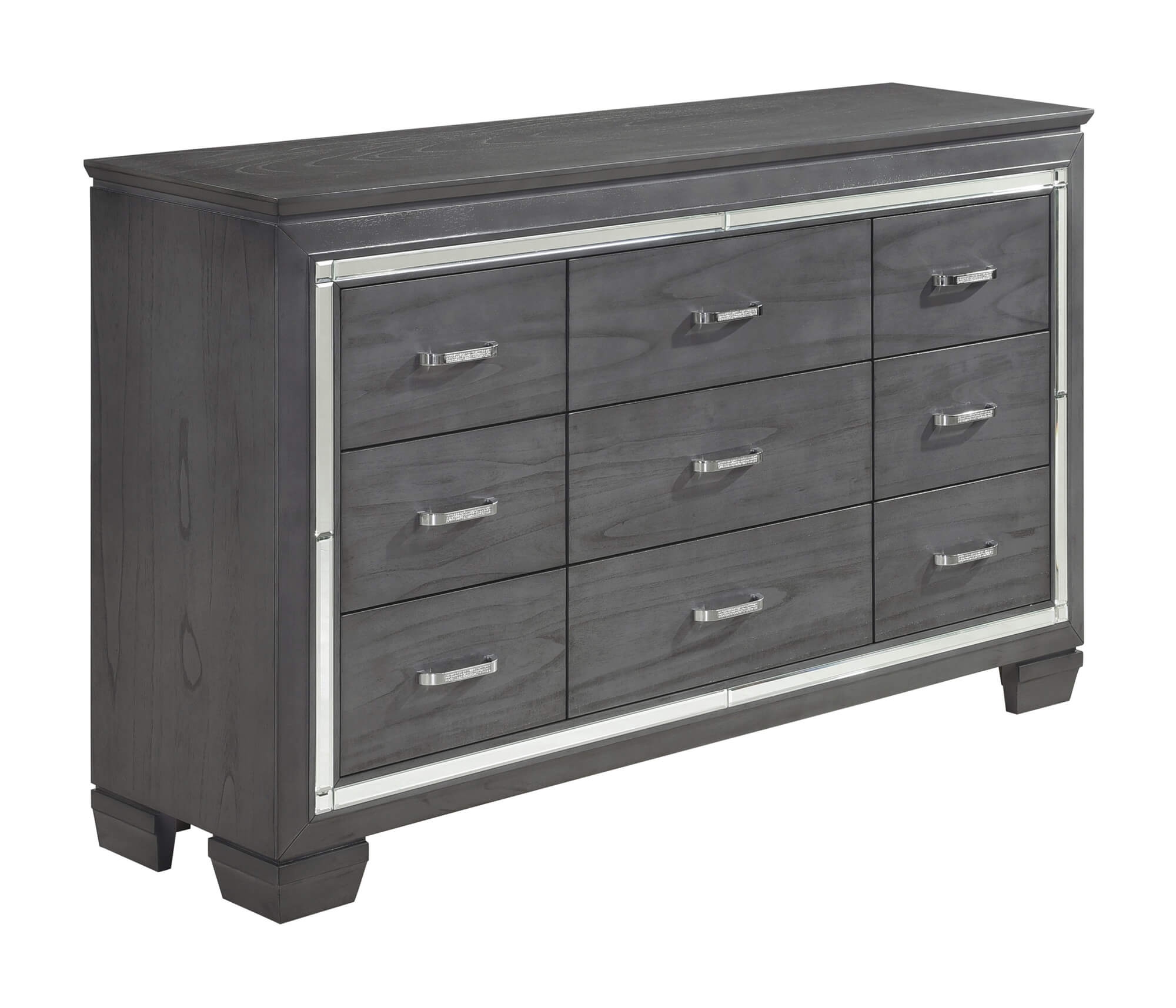 Allura Wood Veneer Dresser
