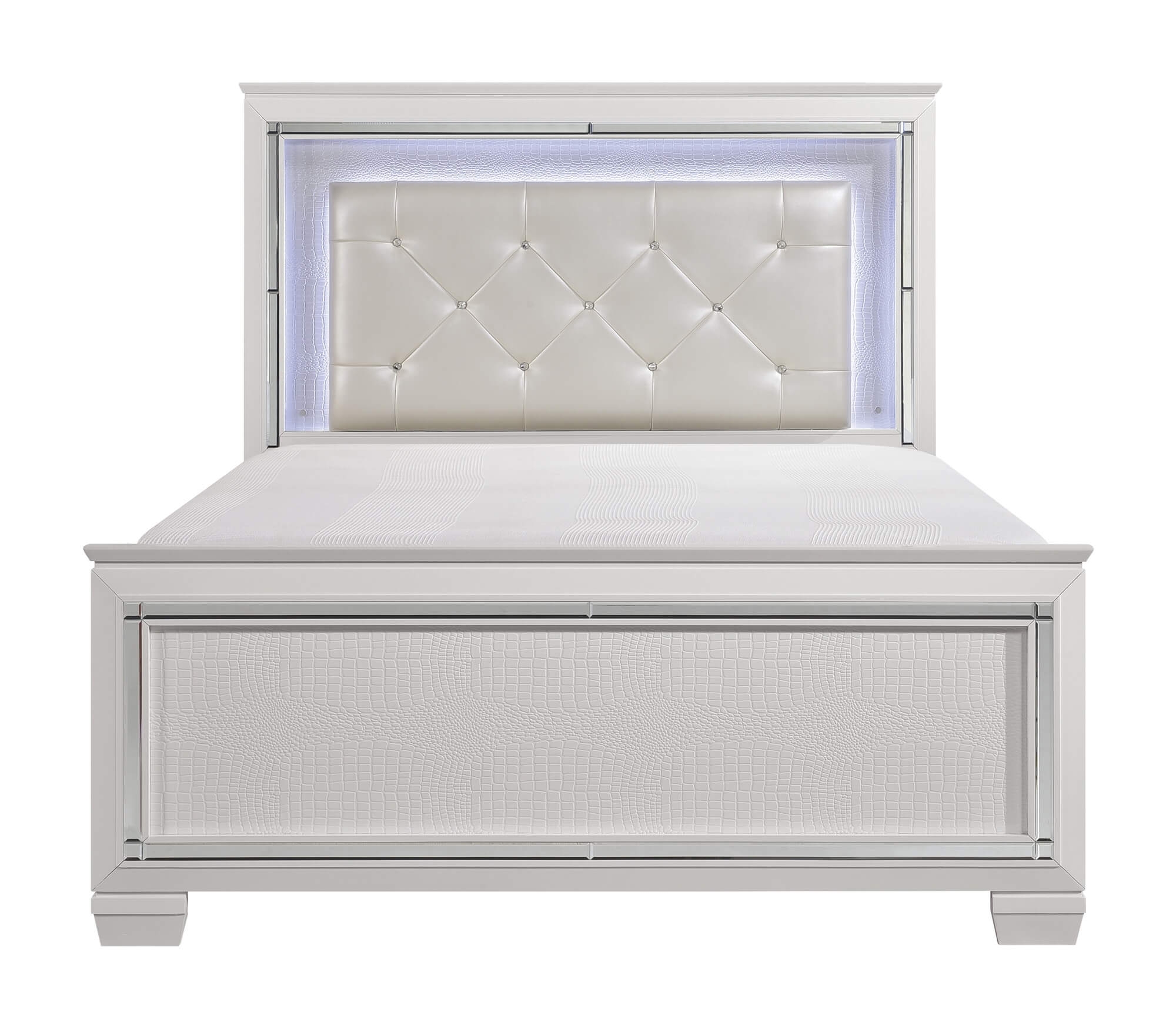 Allura LED Panel Bed