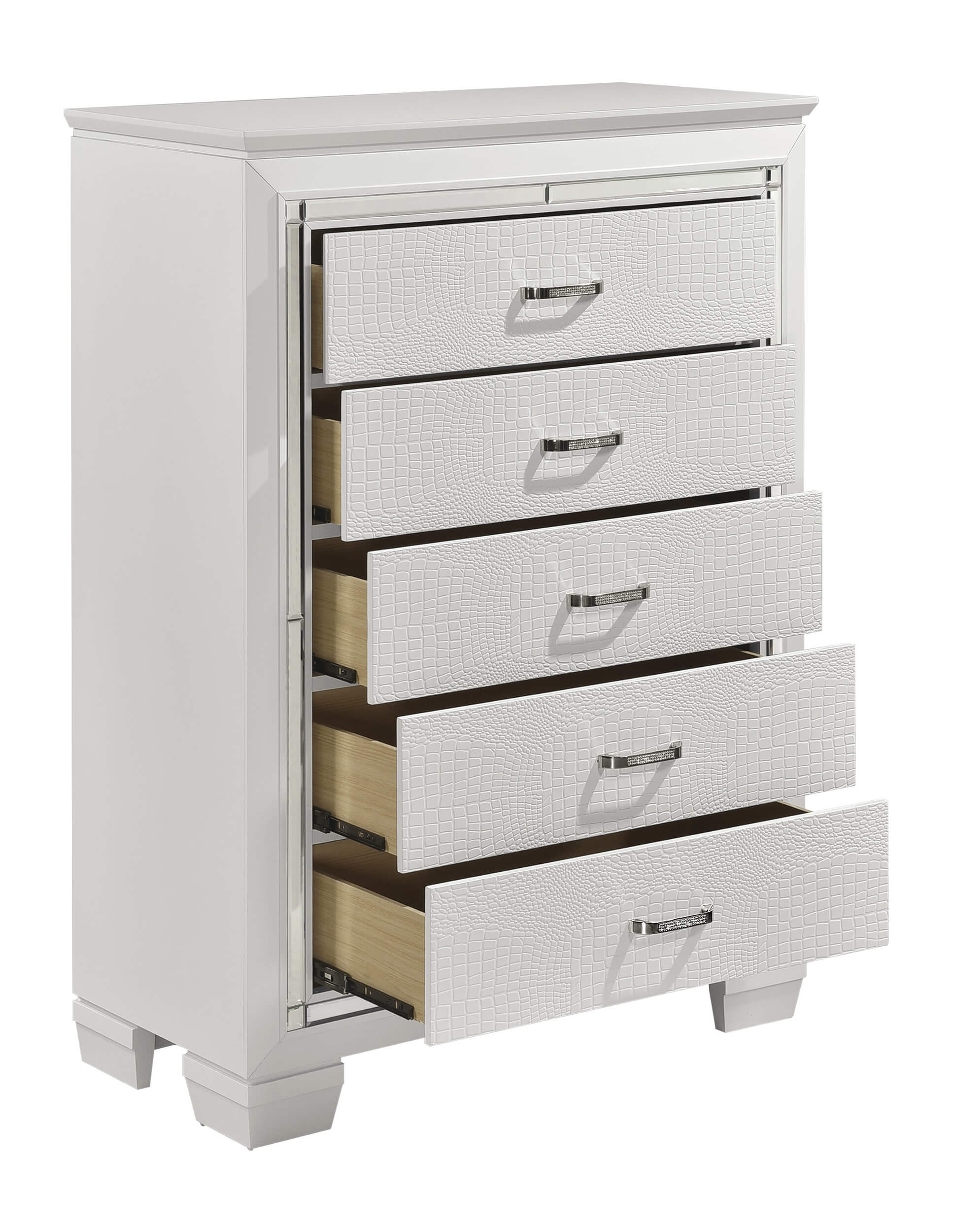 Modern Wide 6 Drawer Dresser
