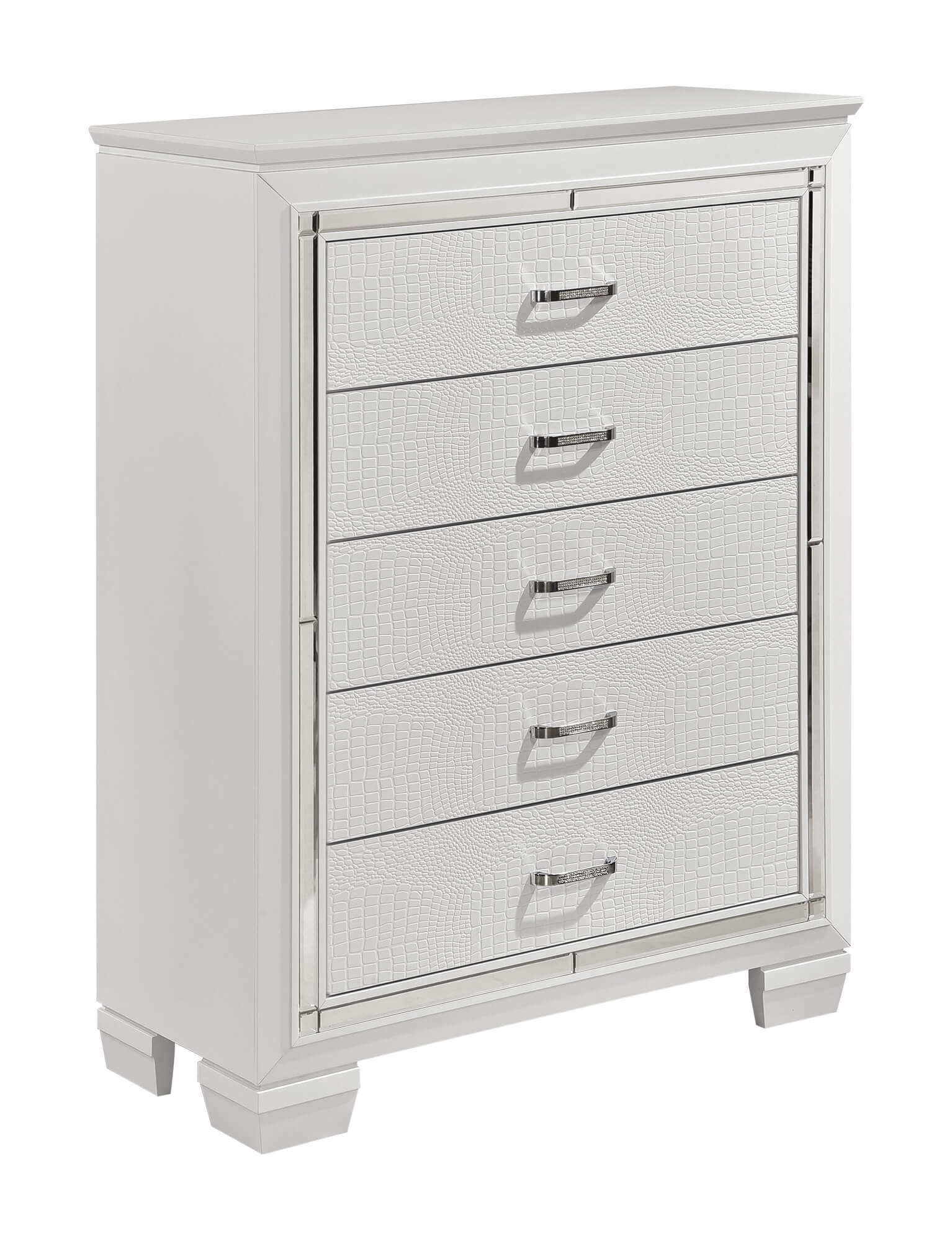 Allura Leatherette/Faux Alligator Chest