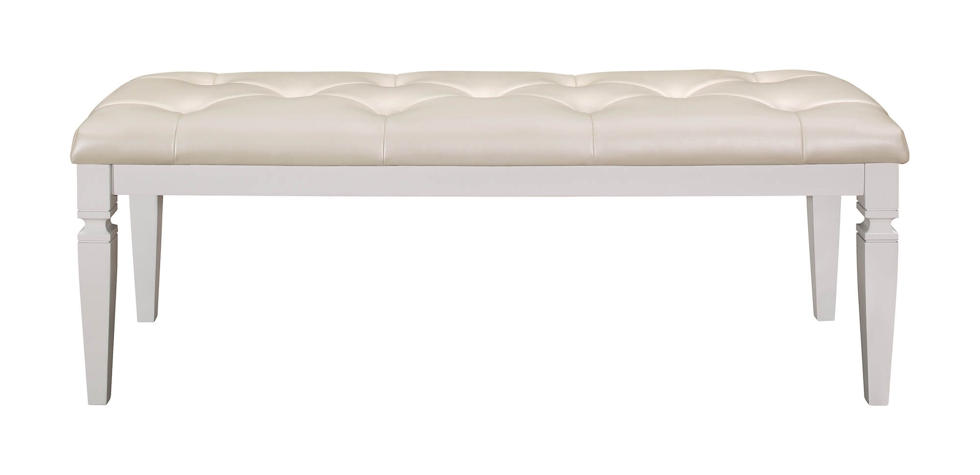 Allura Leatherette Bench