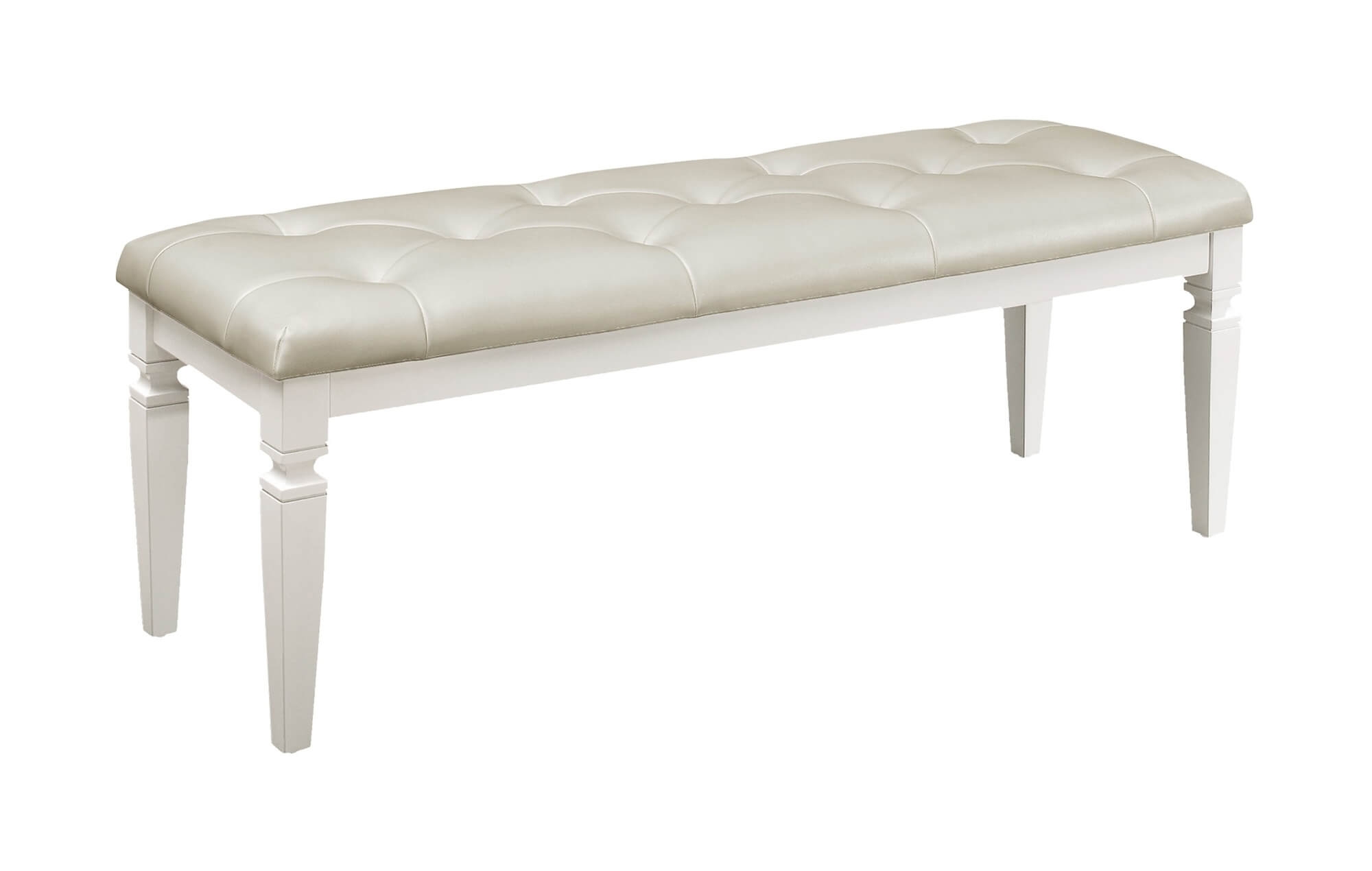 Allura Leatherette Bench - Thumbnail 3
