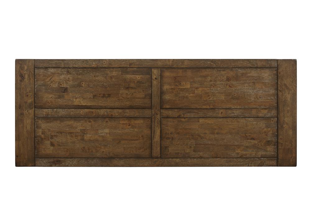 Coleman Rectangular Wood Counter Height Table