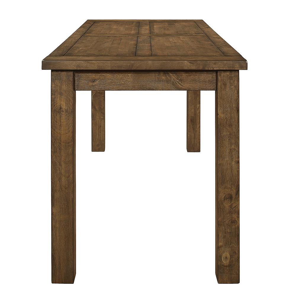 Coleman Rectangular Wood Counter Height Table