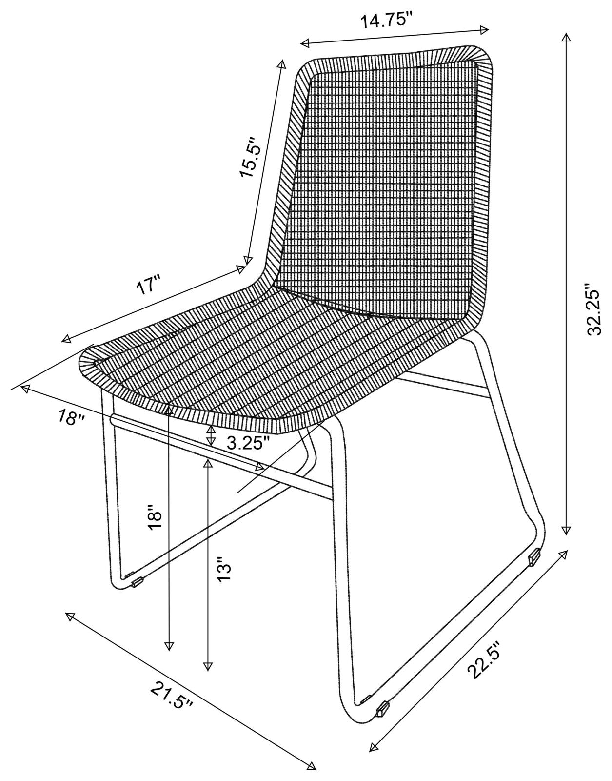Dacy Rattan Dining Chair