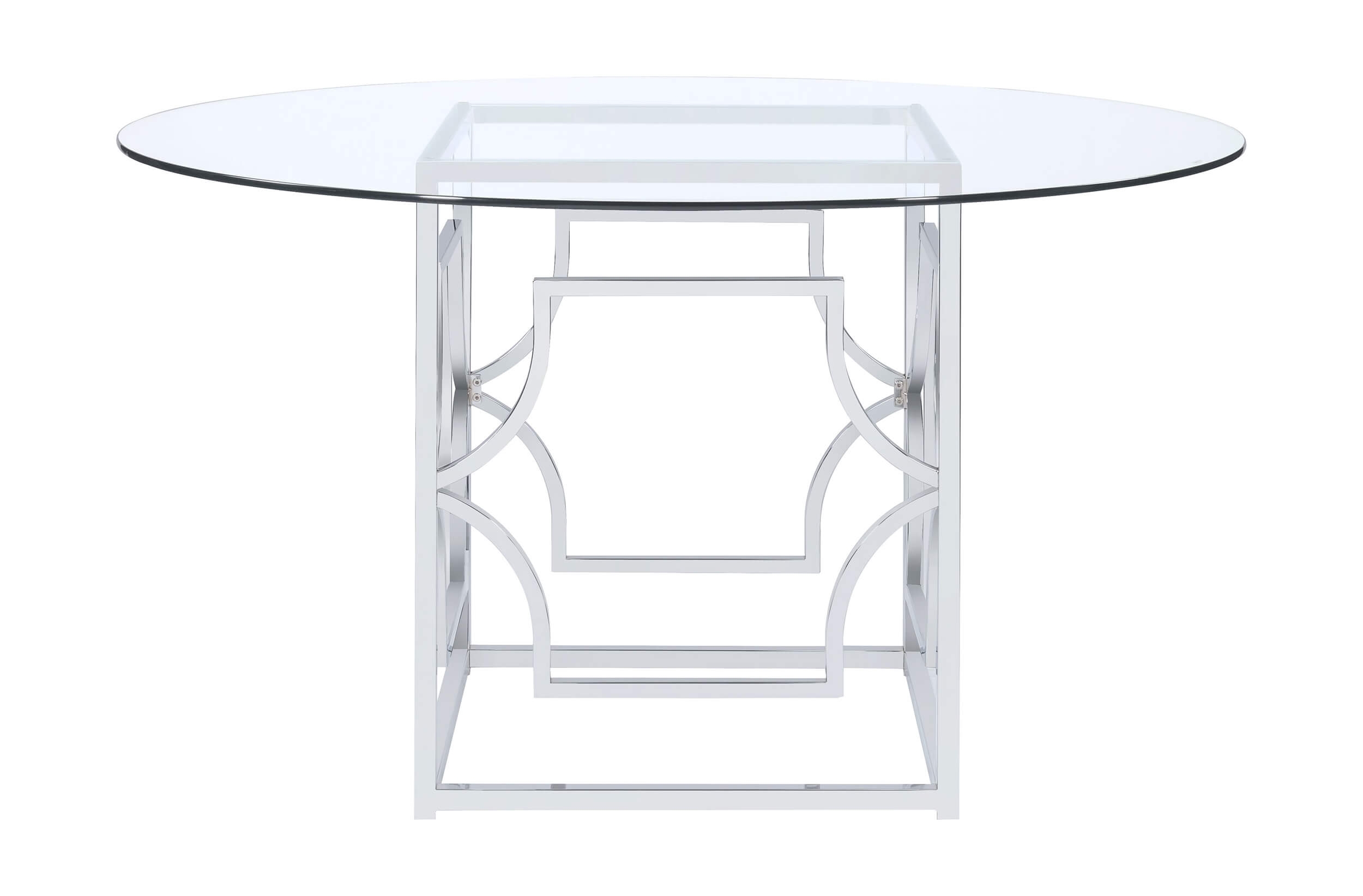 Starlight Round Glass Top Dining Table