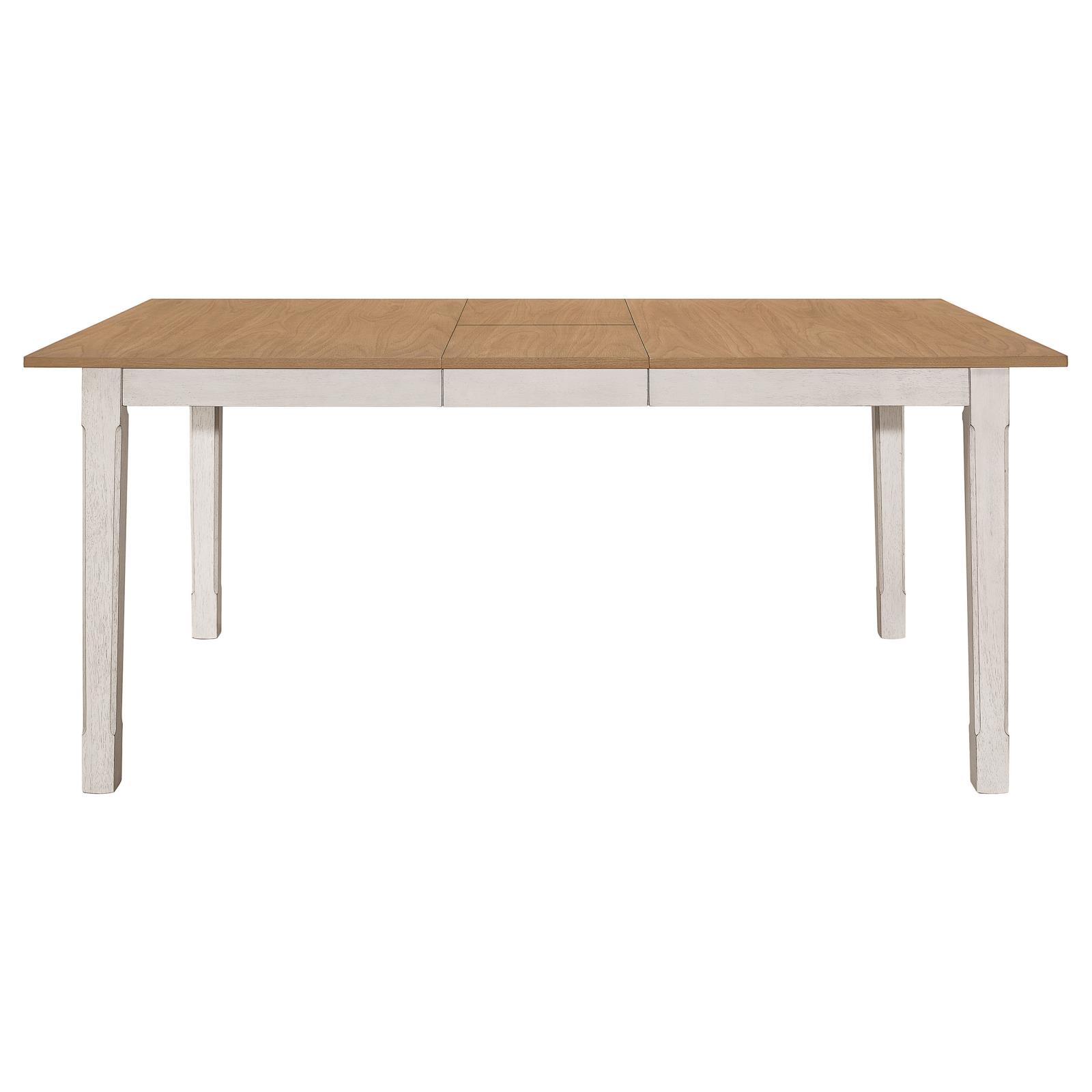 Kirby Wood/Wood Veneer Rectangular Dining Table with Butterfly Leaf