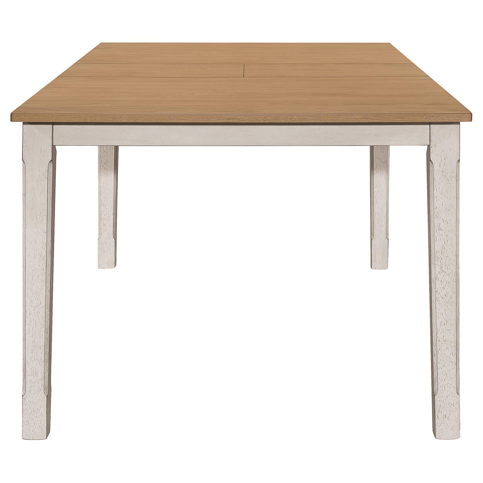 Kirby Wood/Wood Veneer Rectangular Dining Table with Butterfly Leaf