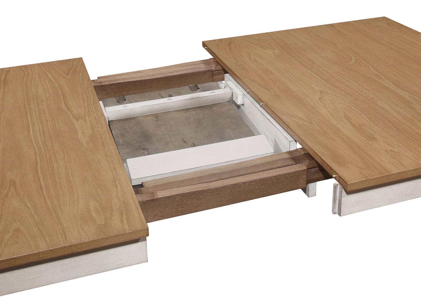 Kirby Wood/Wood Veneer Rectangular Dining Table with Butterfly Leaf