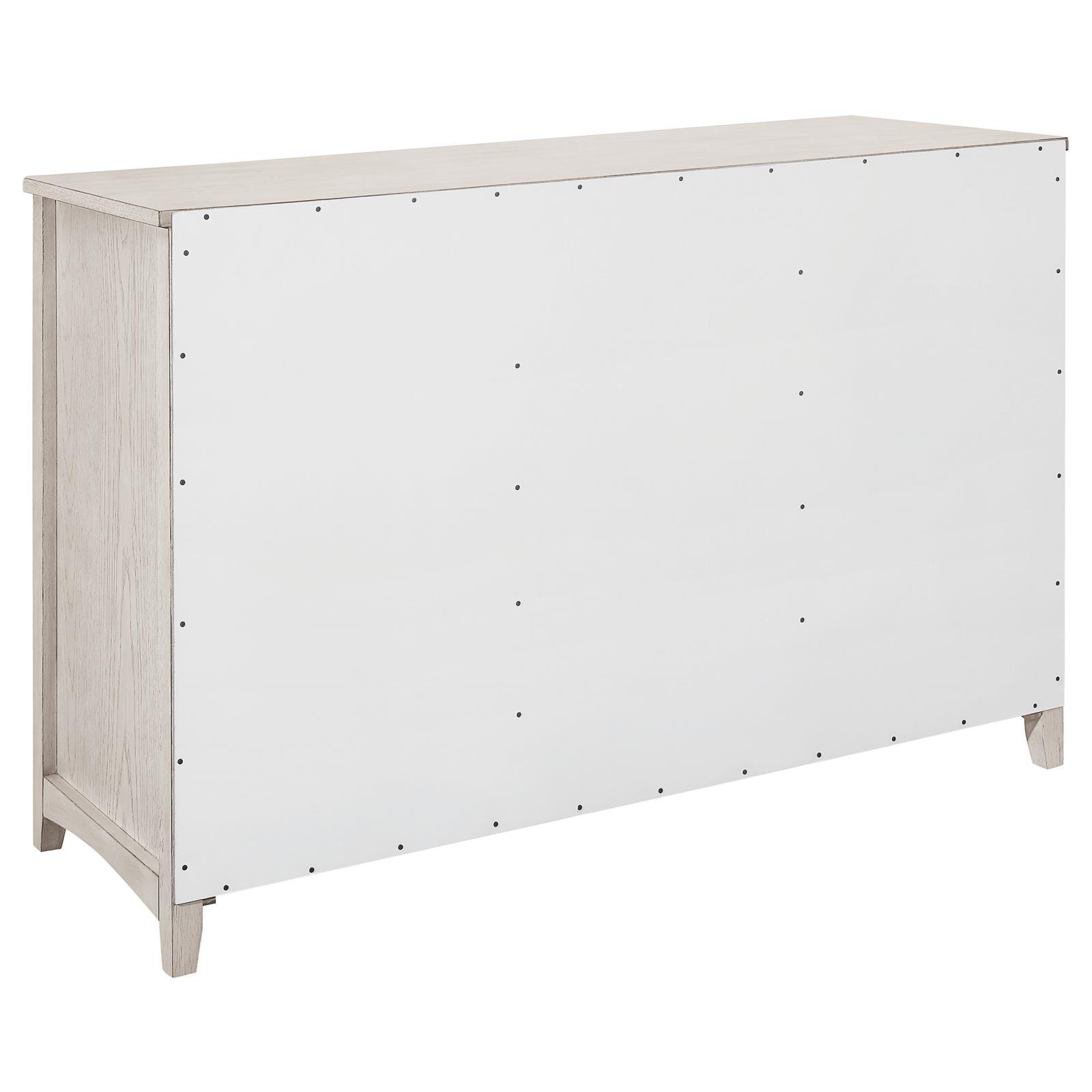 Kirby 3-drawer Wood Veneer Server with Adjustable Shelves