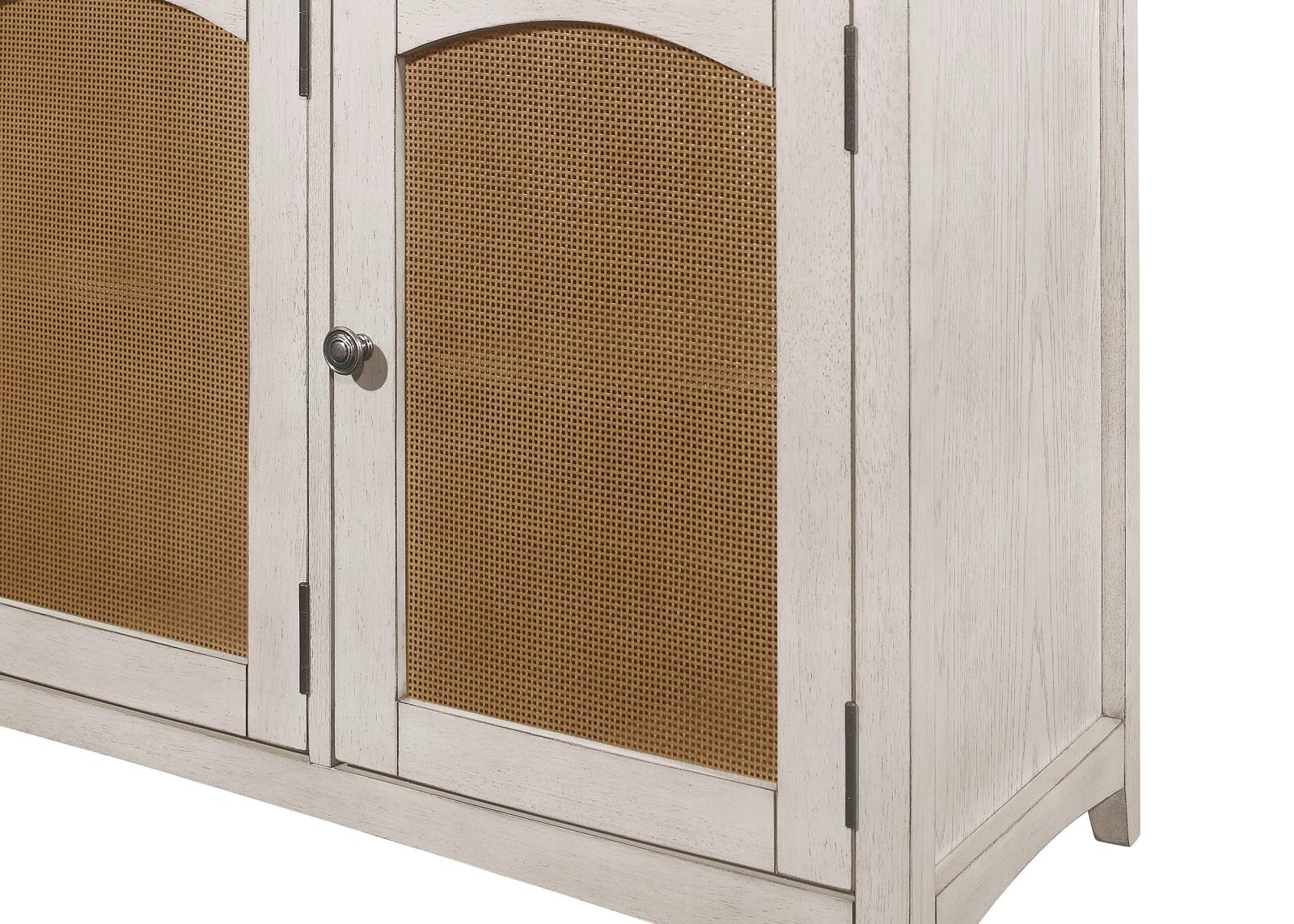 Kirby 3-drawer Wood Veneer Server with Adjustable Shelves