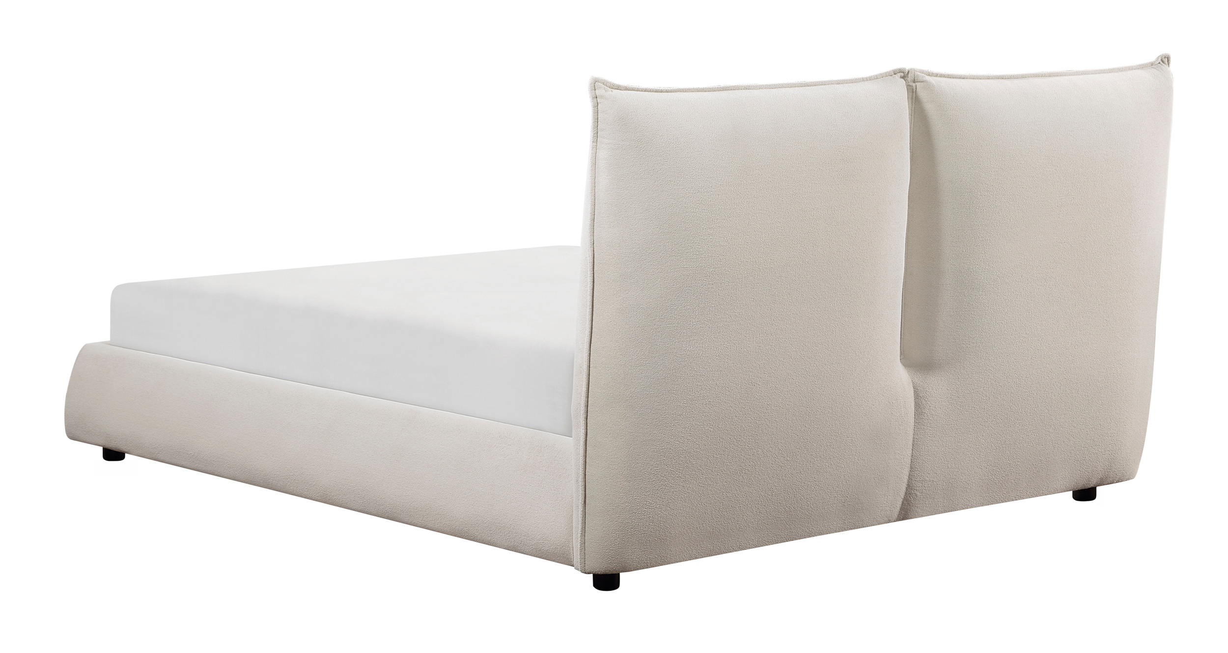 Linna Chenille Eastern King Platform Bed