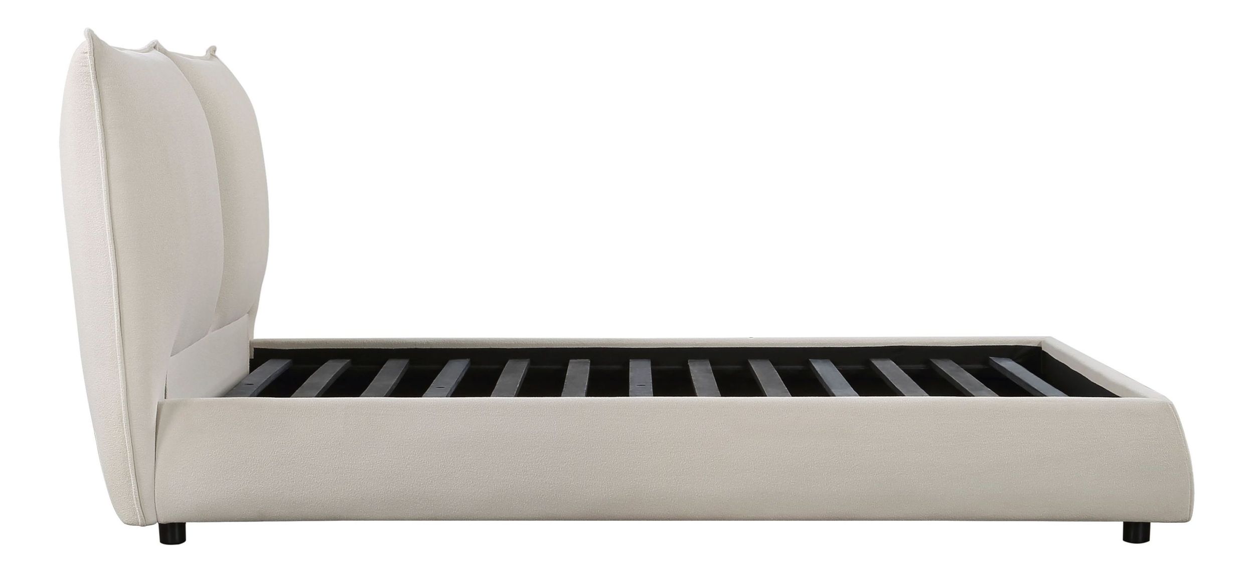 Linna Chenille Eastern King Platform Bed