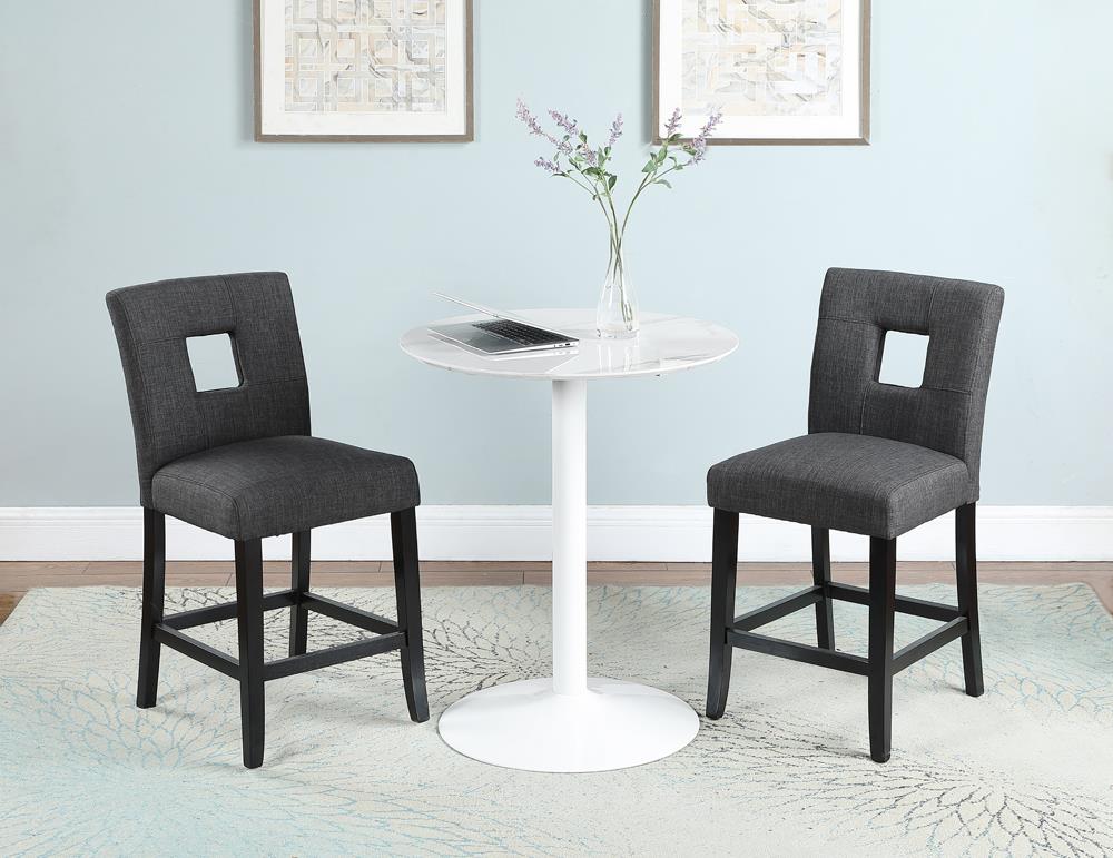Arkell Round Faux Marble Top Counter Height Table
