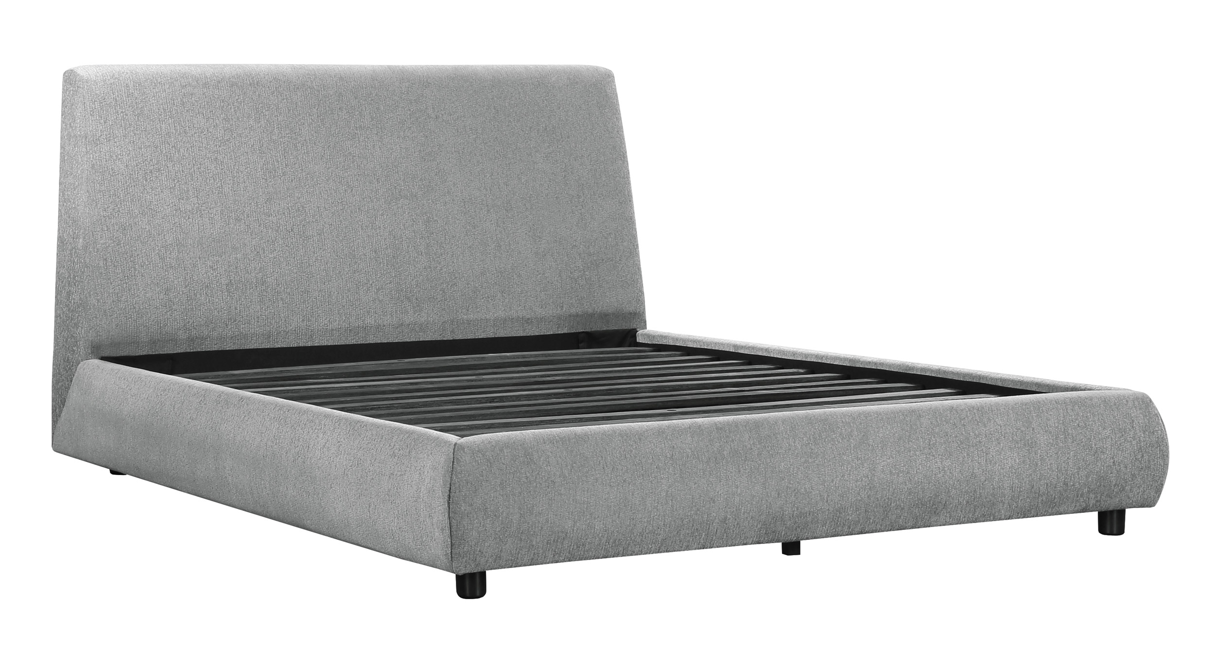 Alford Chenille Queen Platform Bed