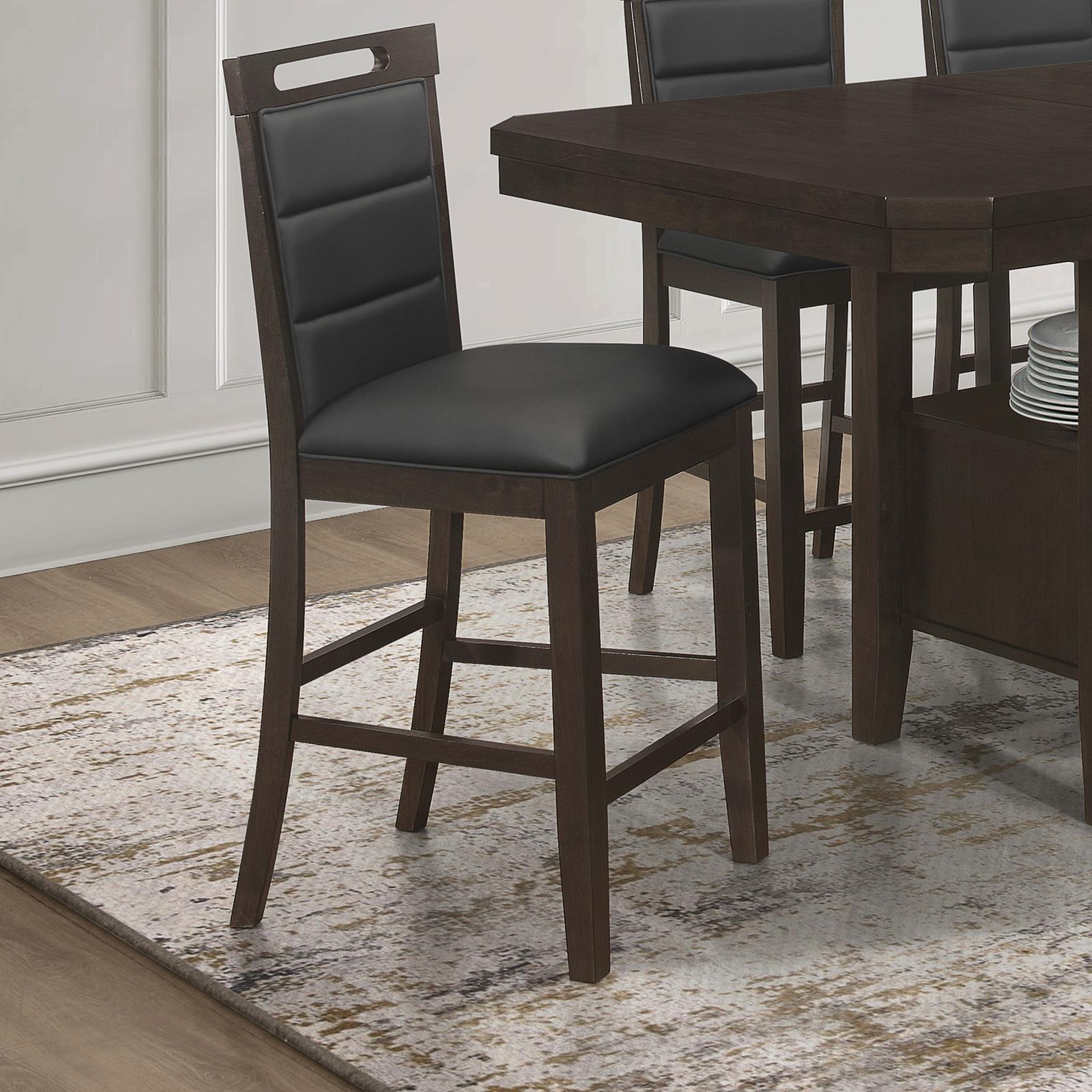 Prentiss Letherette Counter Chair
