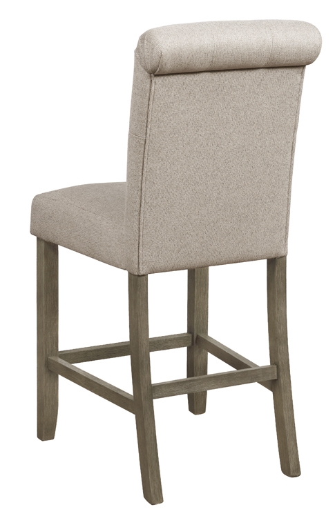 Balboa Fabric Tufted Back Counter Stool