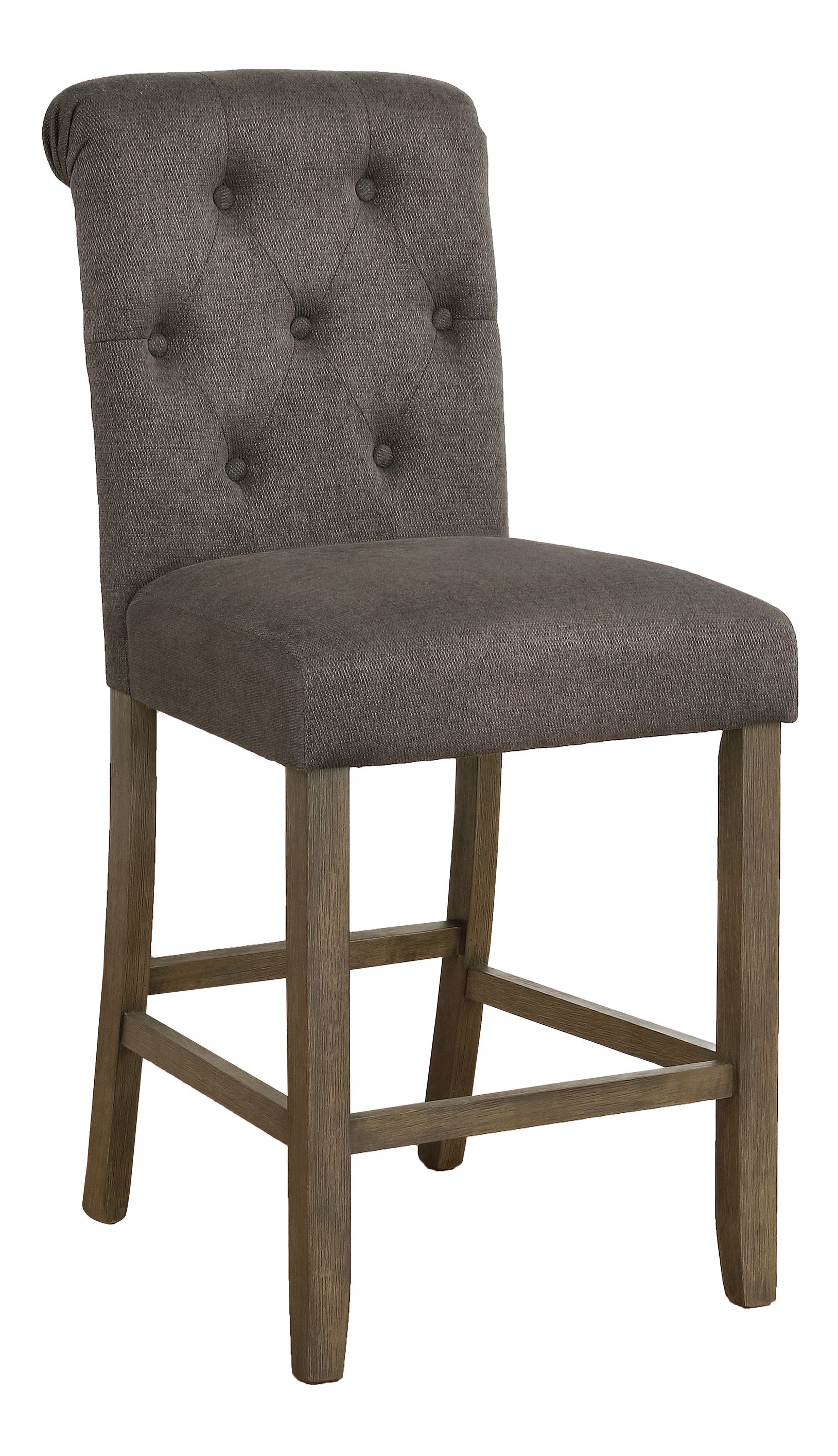 Balboa Fabric Tufted Back Counter Stool