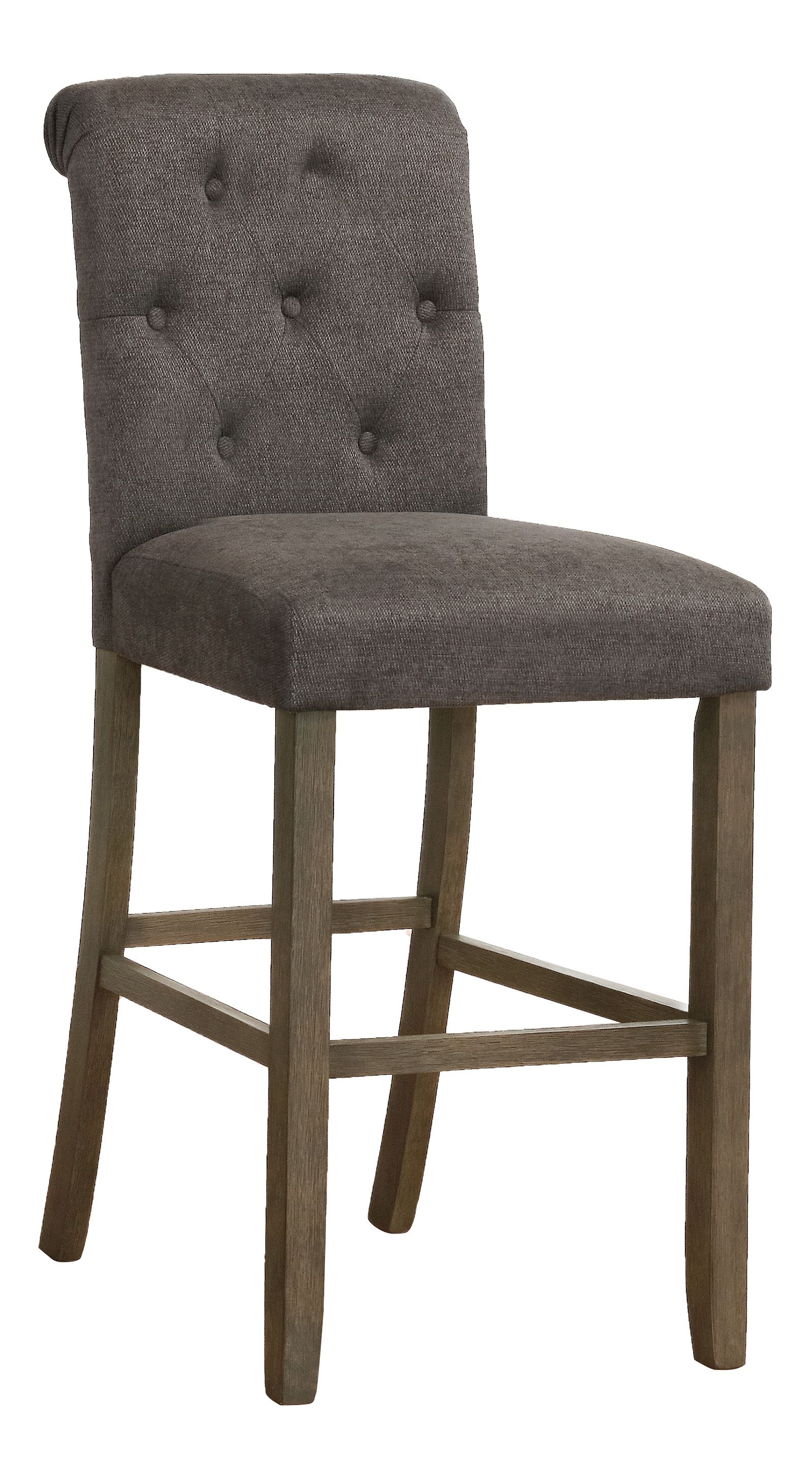 Balboa Fabric Tufted Back Bar Stool