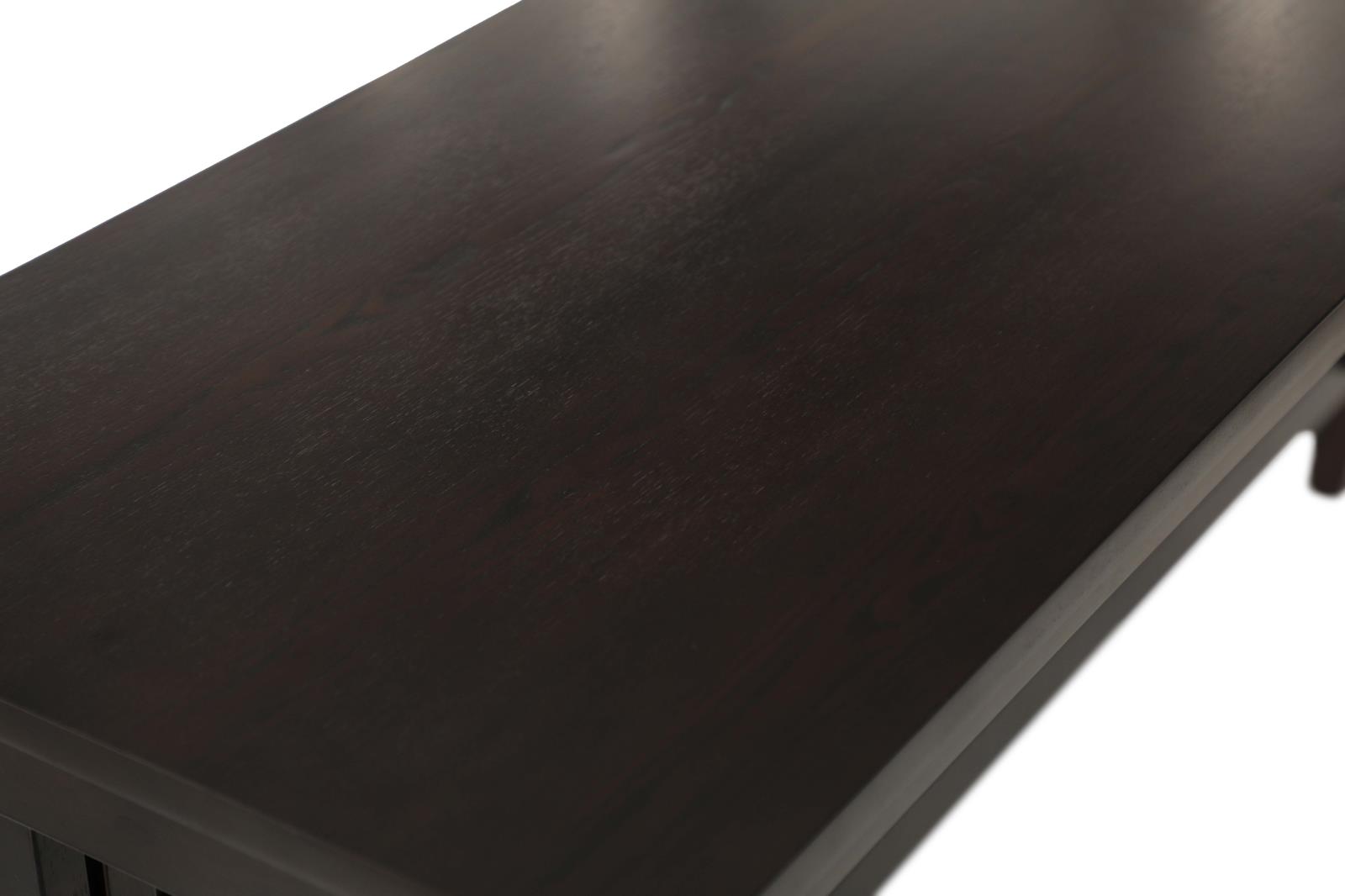 Carmina Wood Veneer Rectangular Counter Height Table