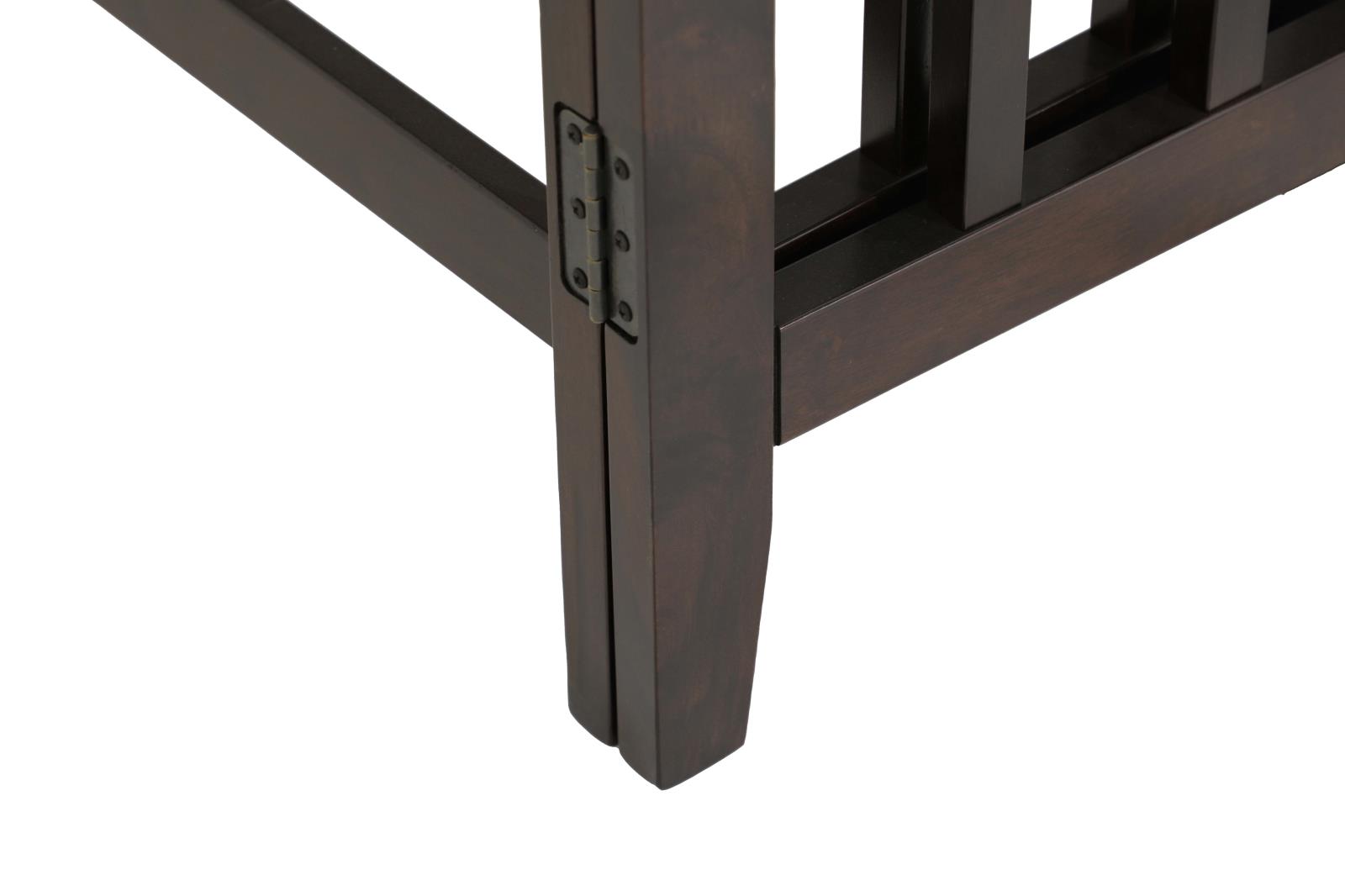 Carmina Wood Veneer Rectangular Counter Height Table