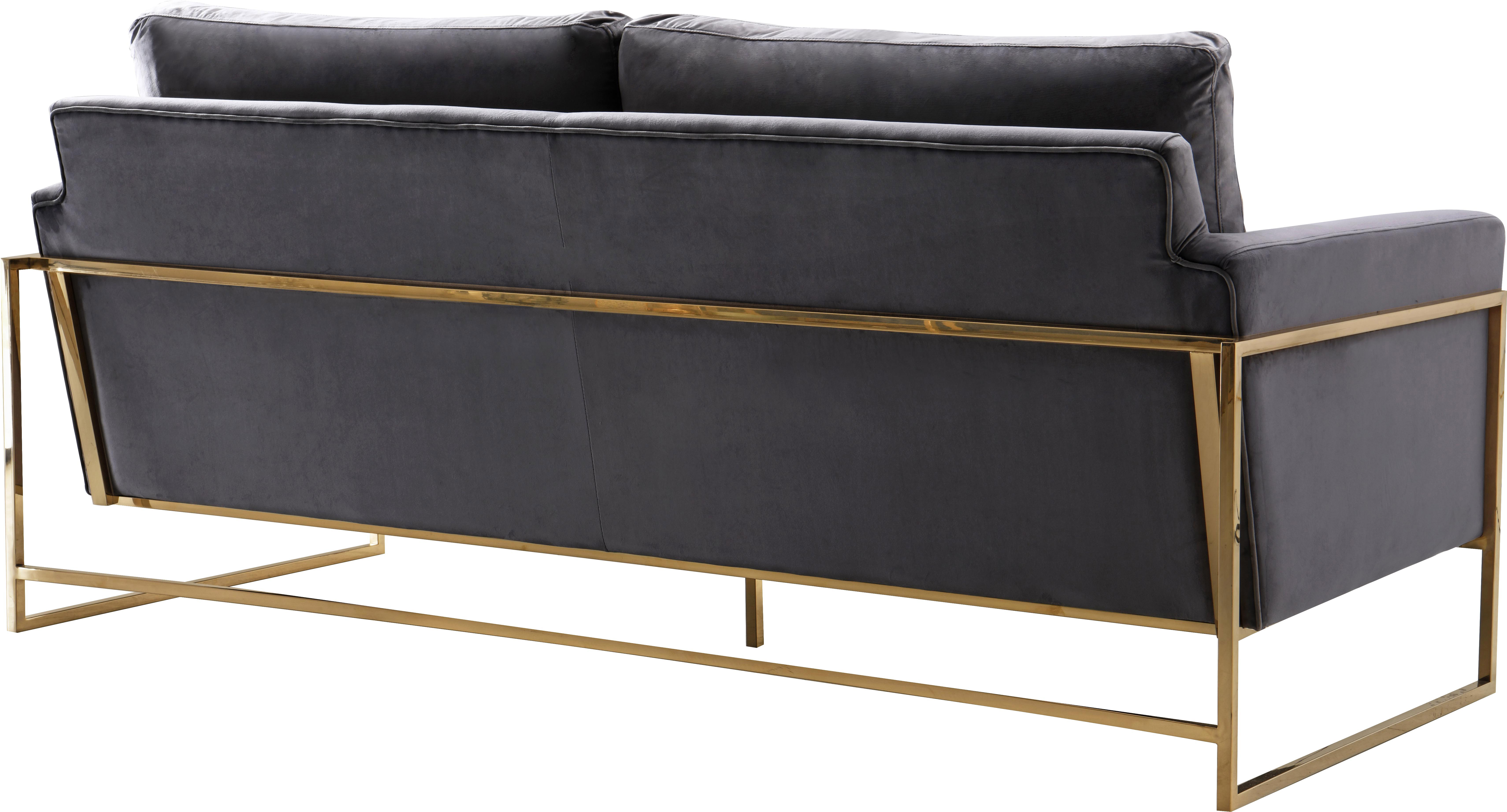 Mila Velvet Sofa