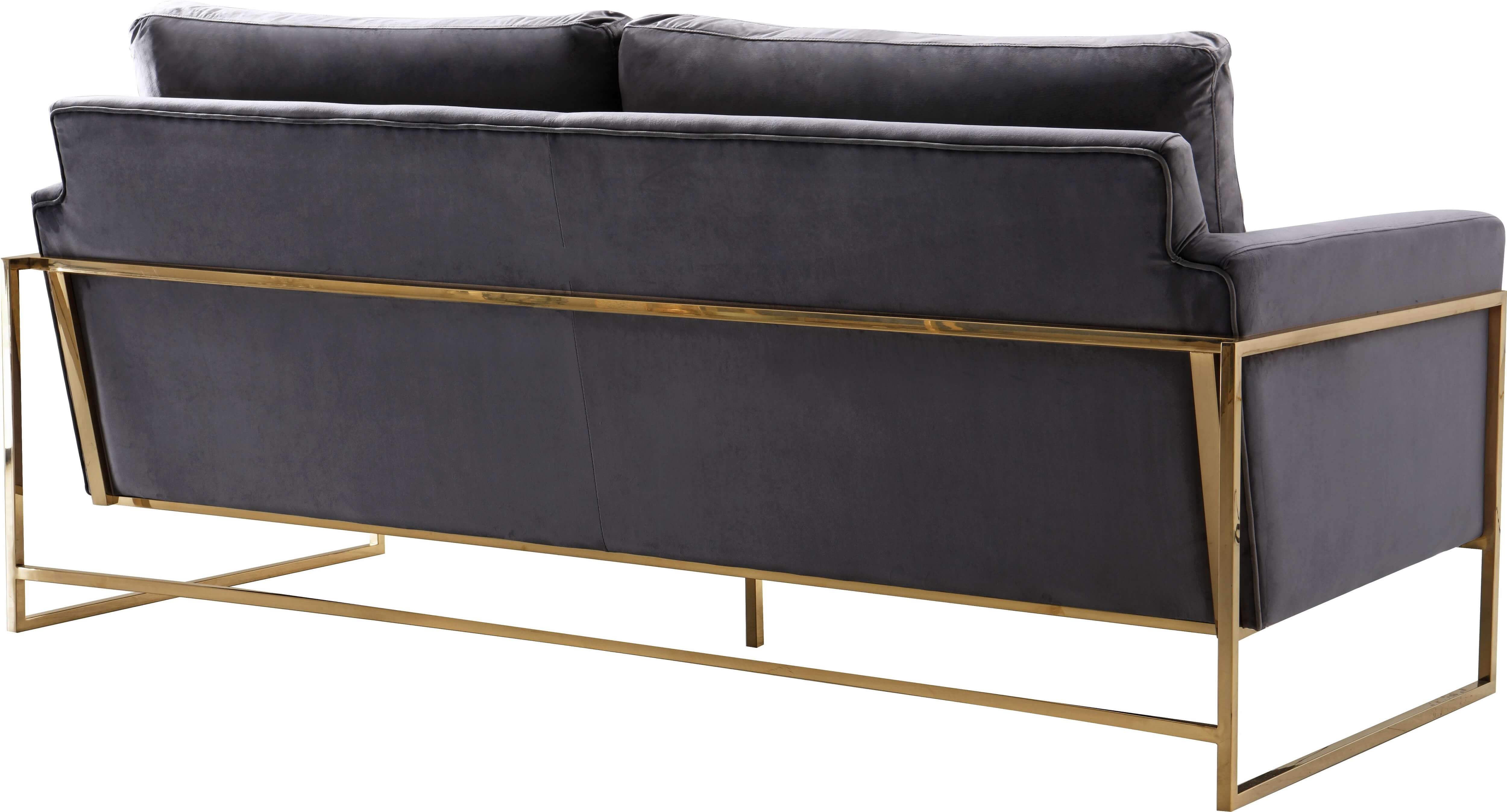 Mila Velvet Sofa