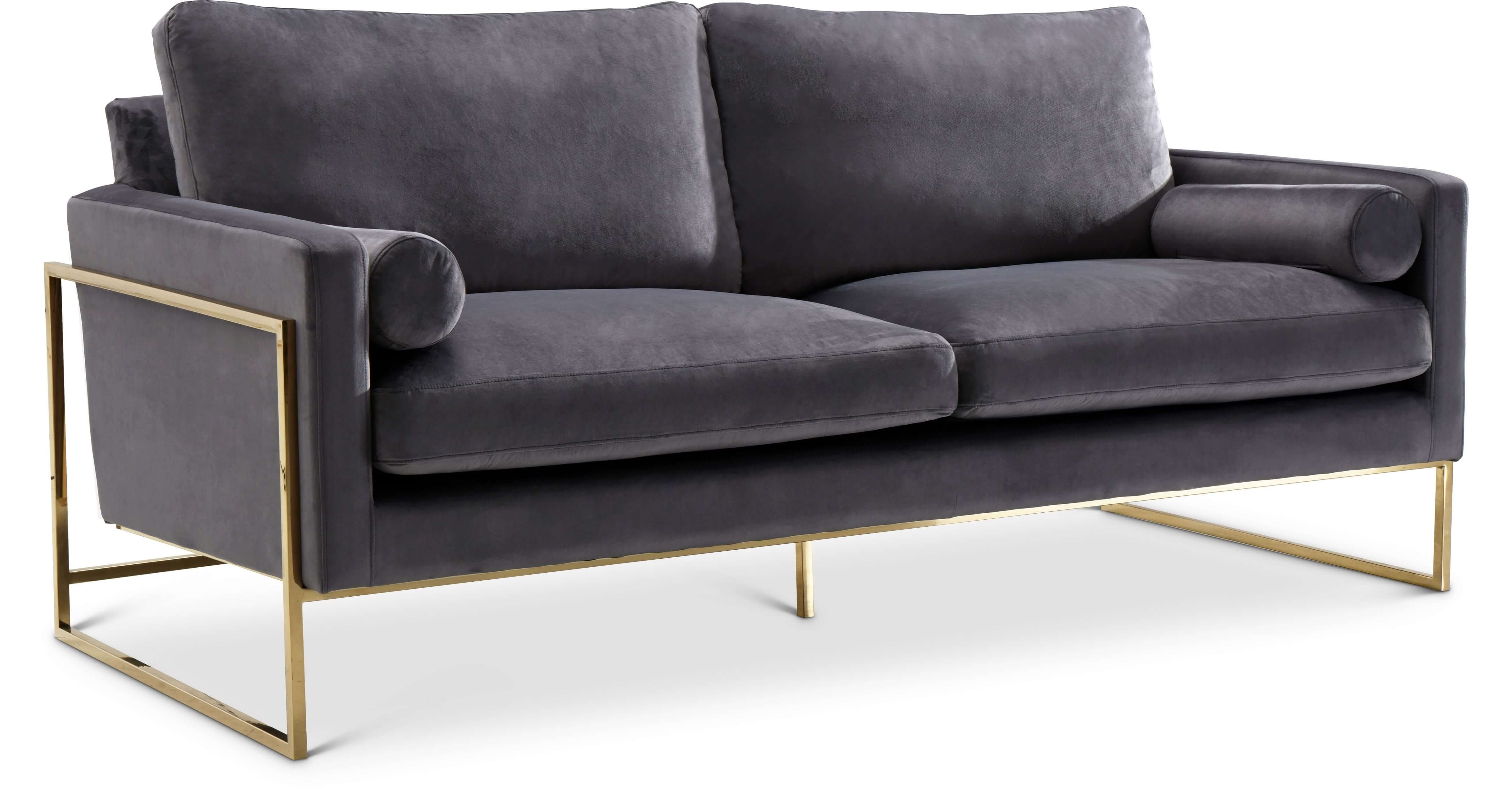Mila Velvet Sofa