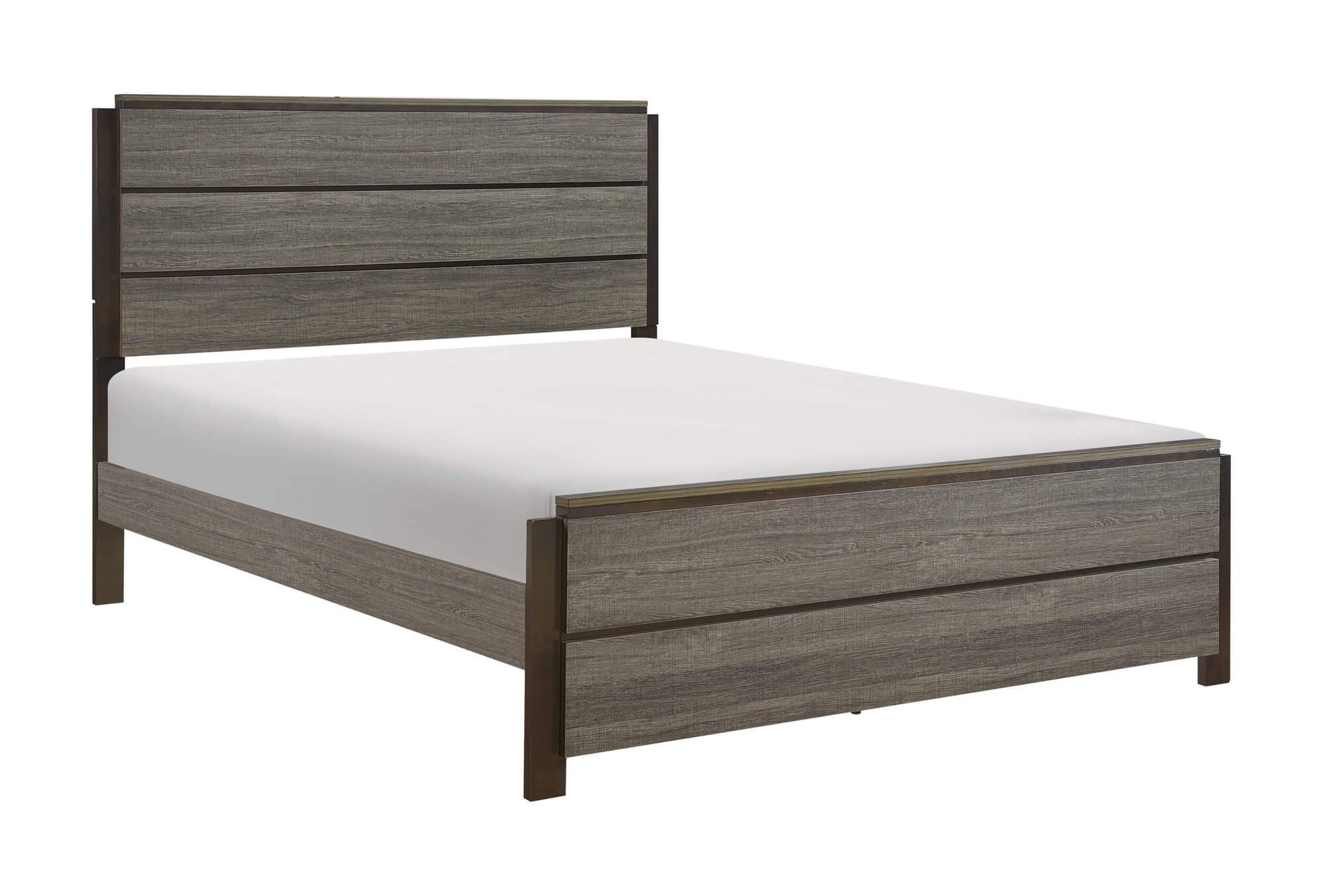 Vestavia Wood/Wood Veneer Platform Bedroom Set - Thumbnail 5