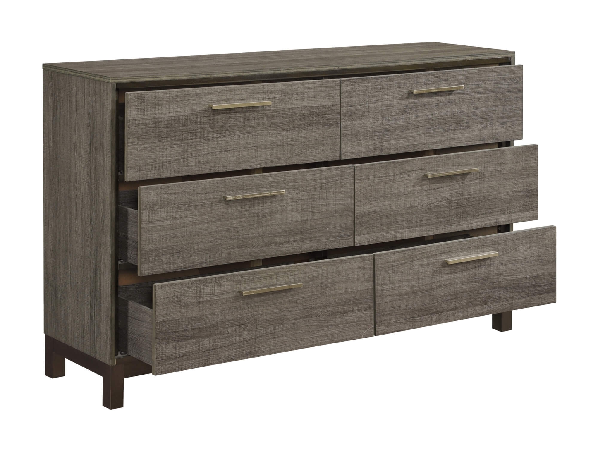 Benjara 61 Inch Modern Wide Dresser