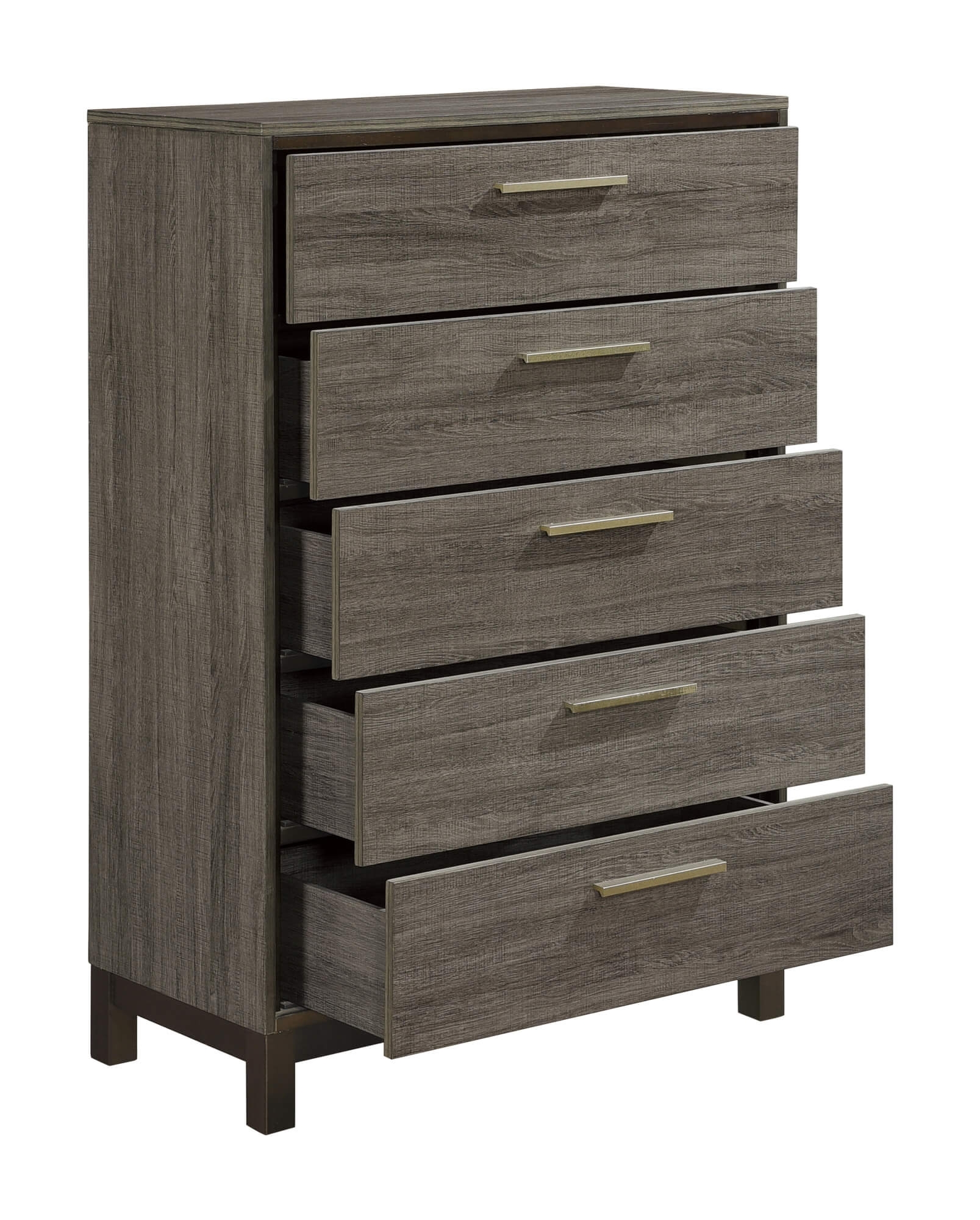 Modern Wide 6 Drawer Dresser