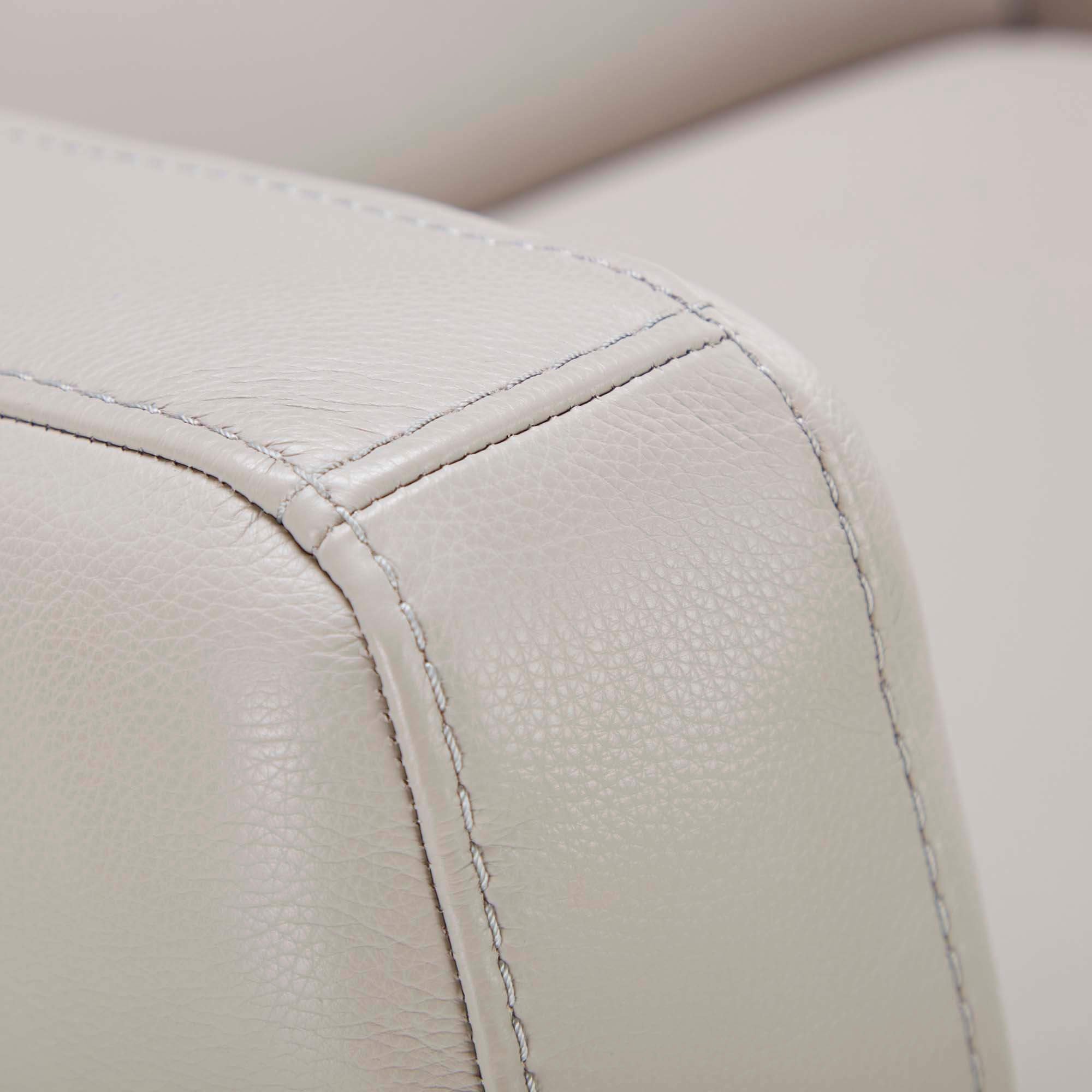 Greg Fabric/Leather Power Recliner Loveseat