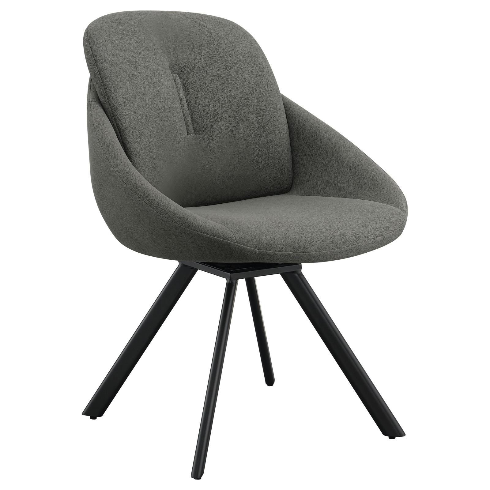 Mina Fabric Swivel Padded Side Chair