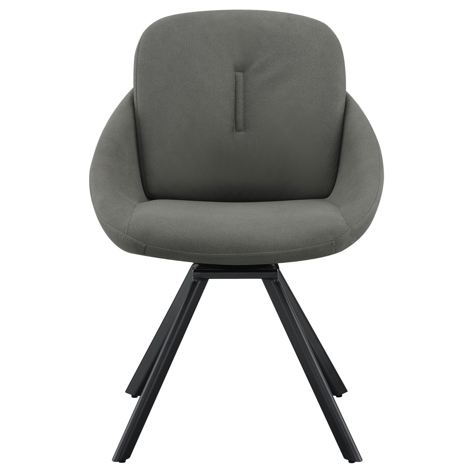 Mina Fabric Swivel Padded Side Chair