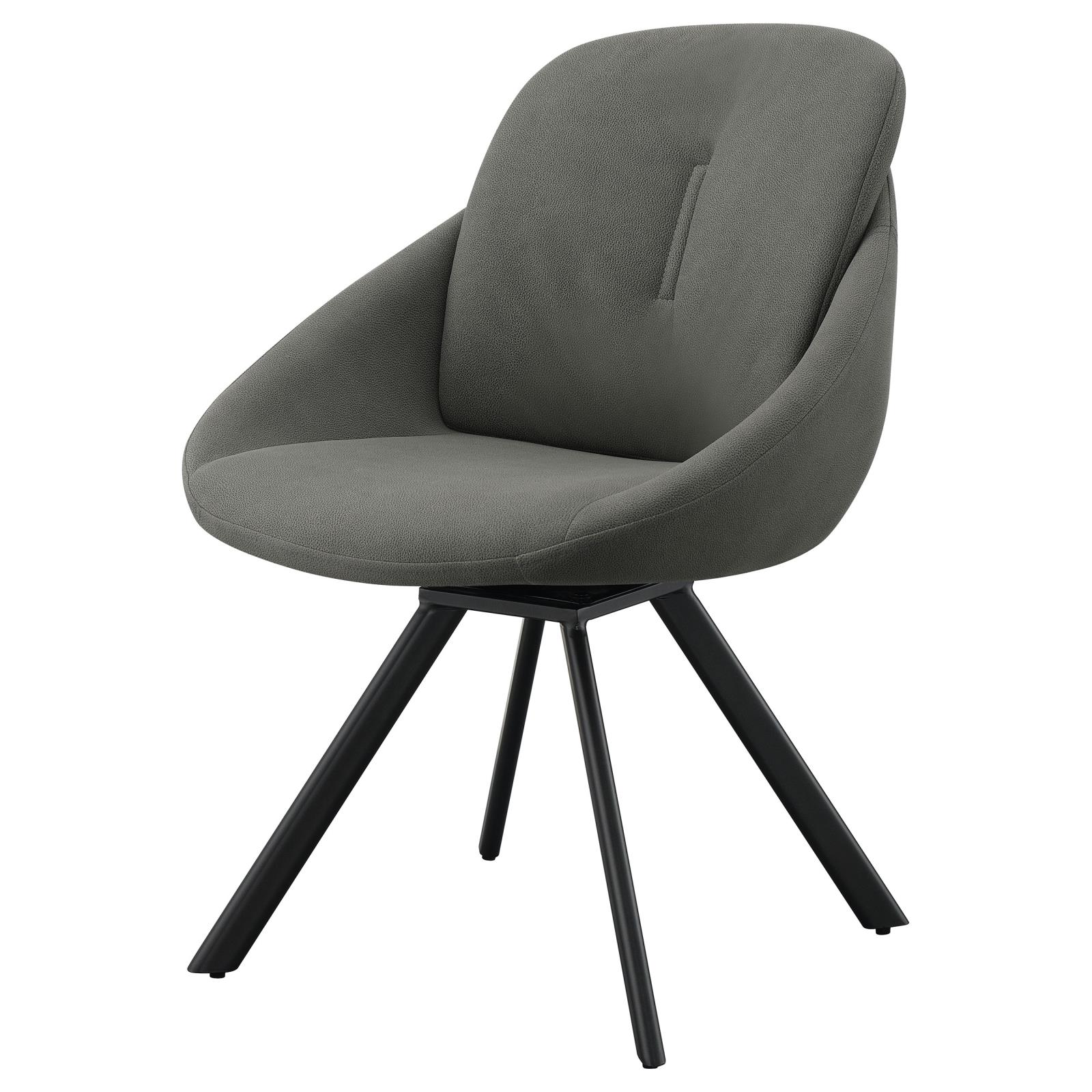 Mina Fabric Swivel Padded Side Chair