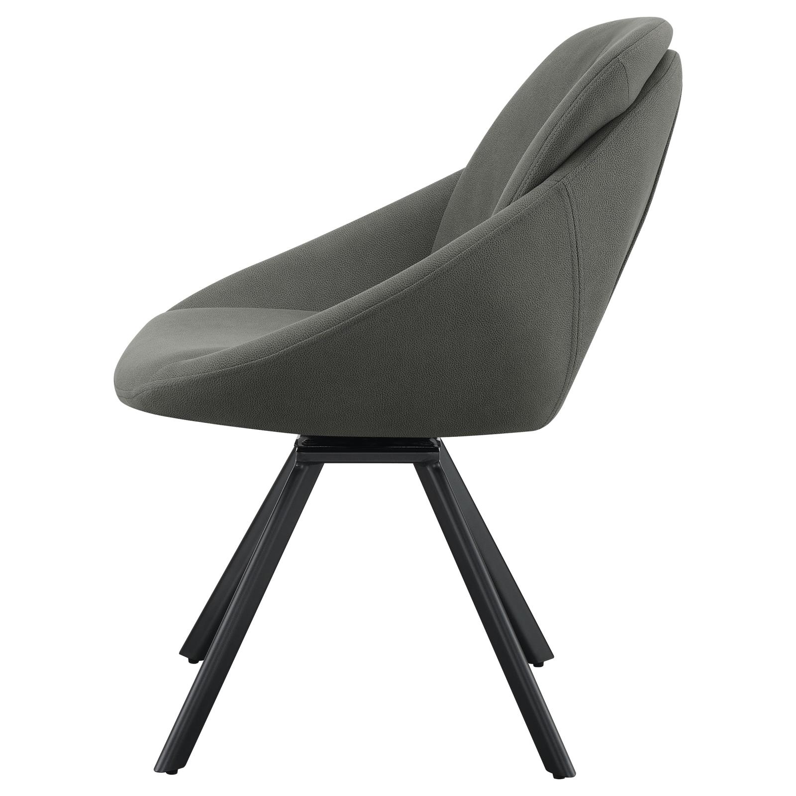 Mina Fabric Swivel Padded Side Chair
