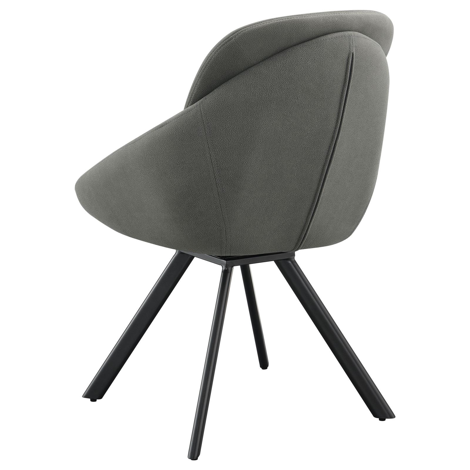 Mina Fabric Swivel Padded Side Chair