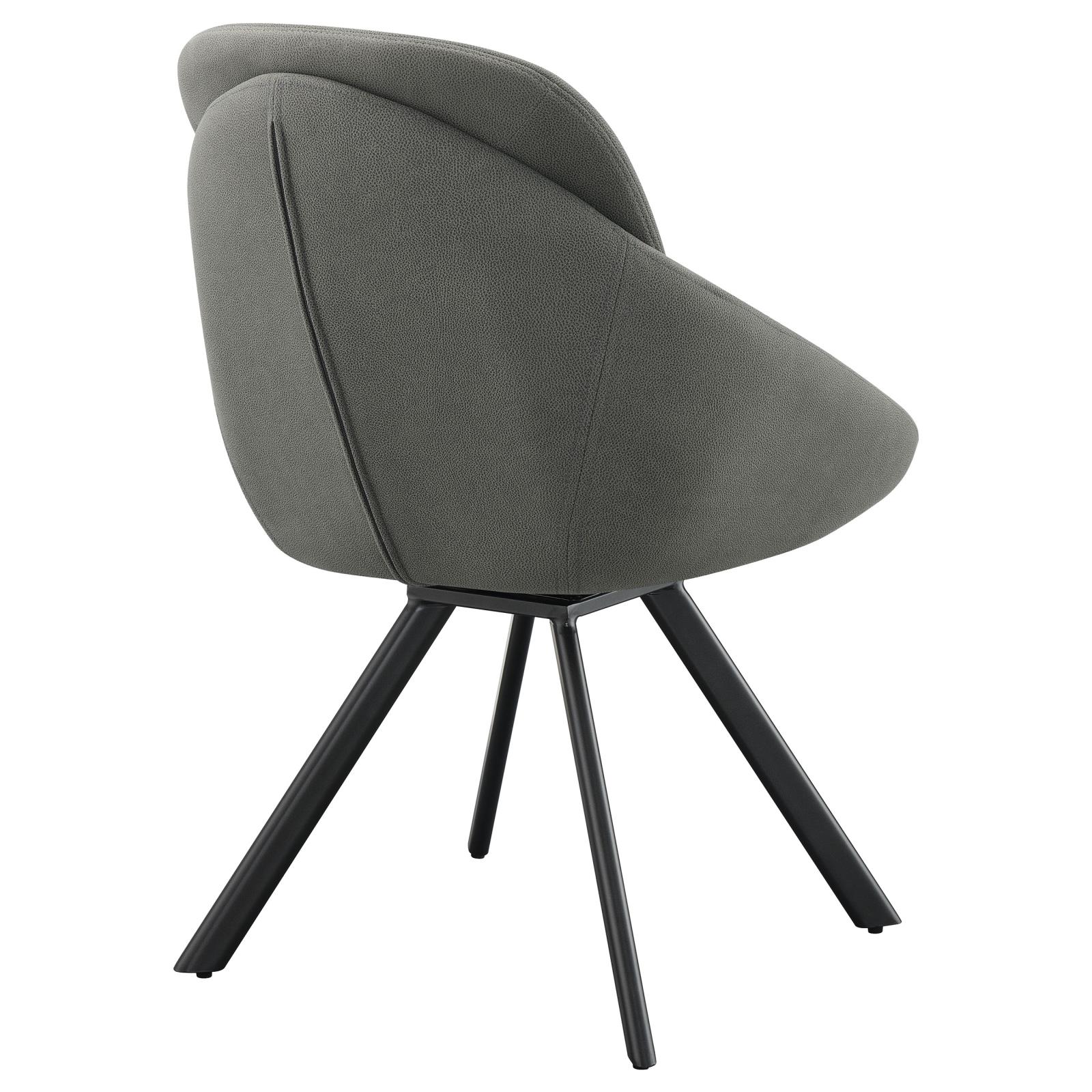 Mina Fabric Swivel Padded Side Chair