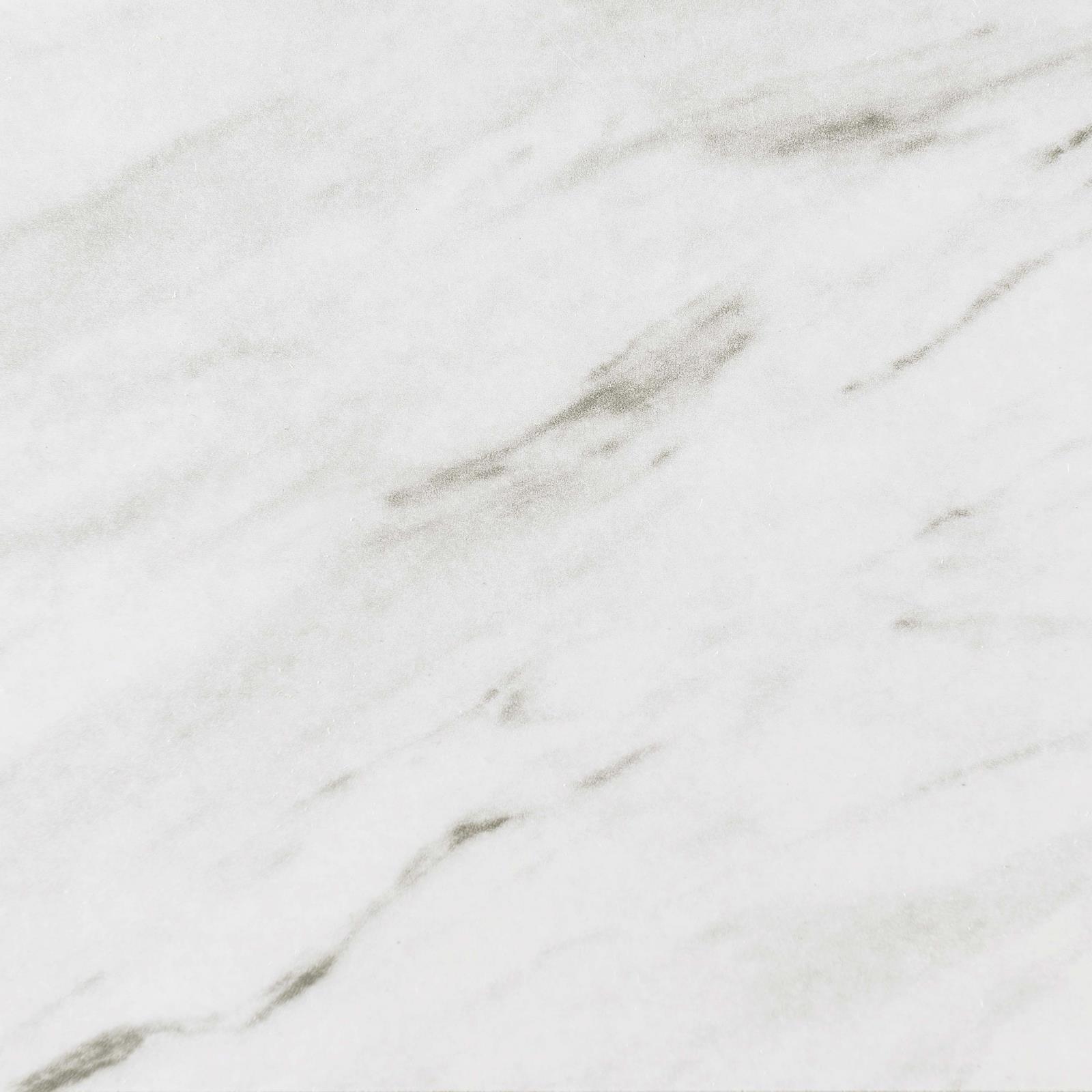 Mayer  Faux White Marble Top Rectangular Dining Table