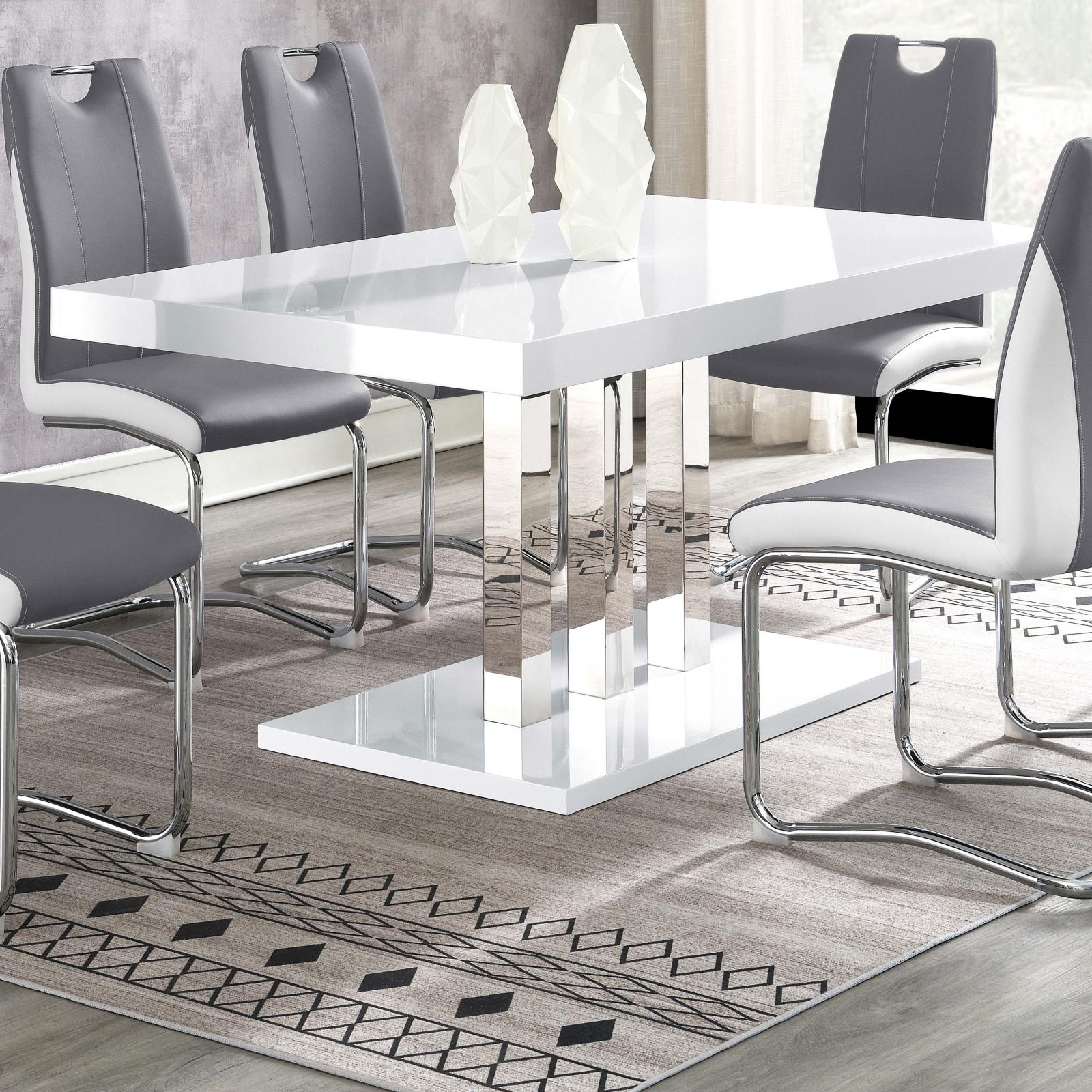 Brooklyn Wood Veneer Rectangular Dining Table