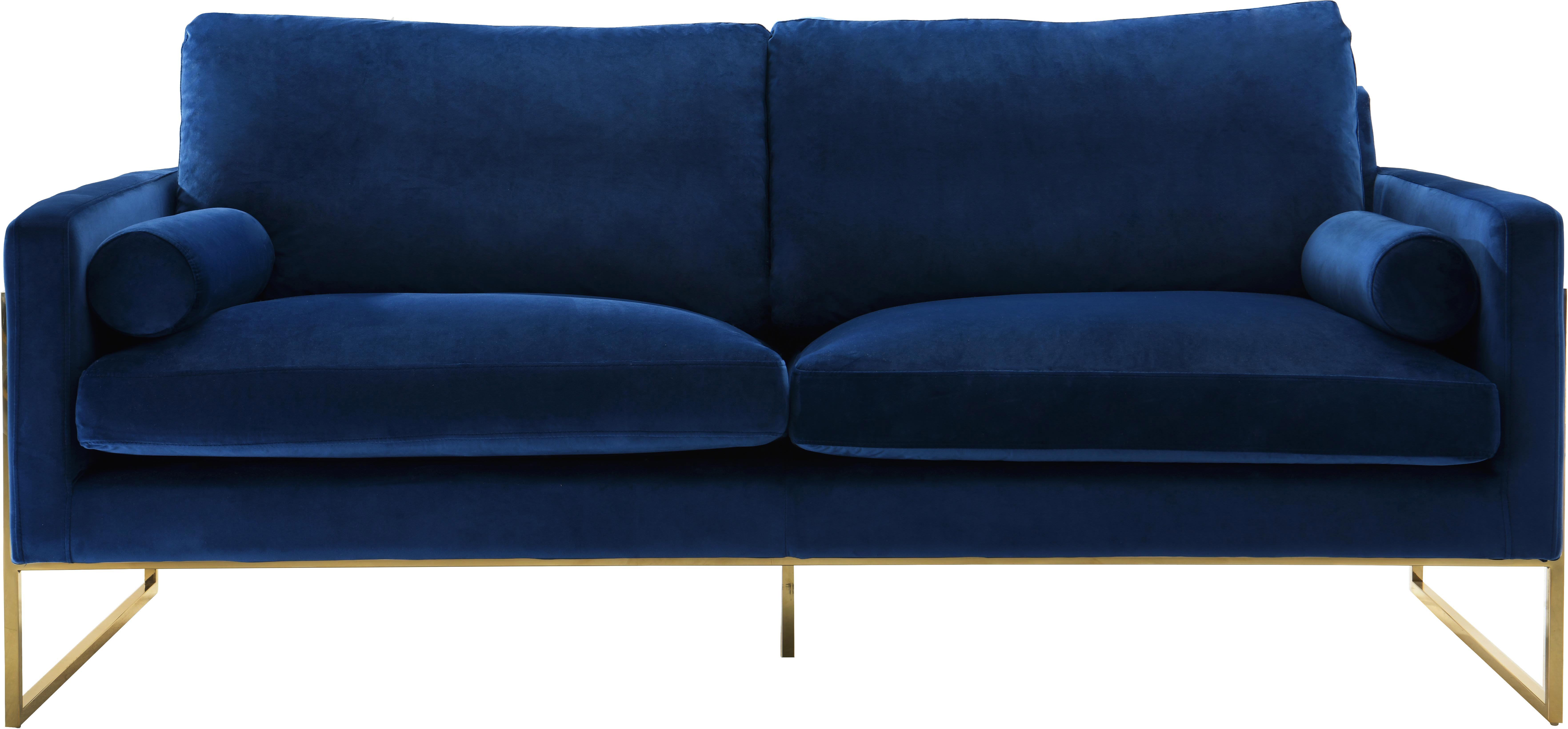 Mila Velvet Sofa